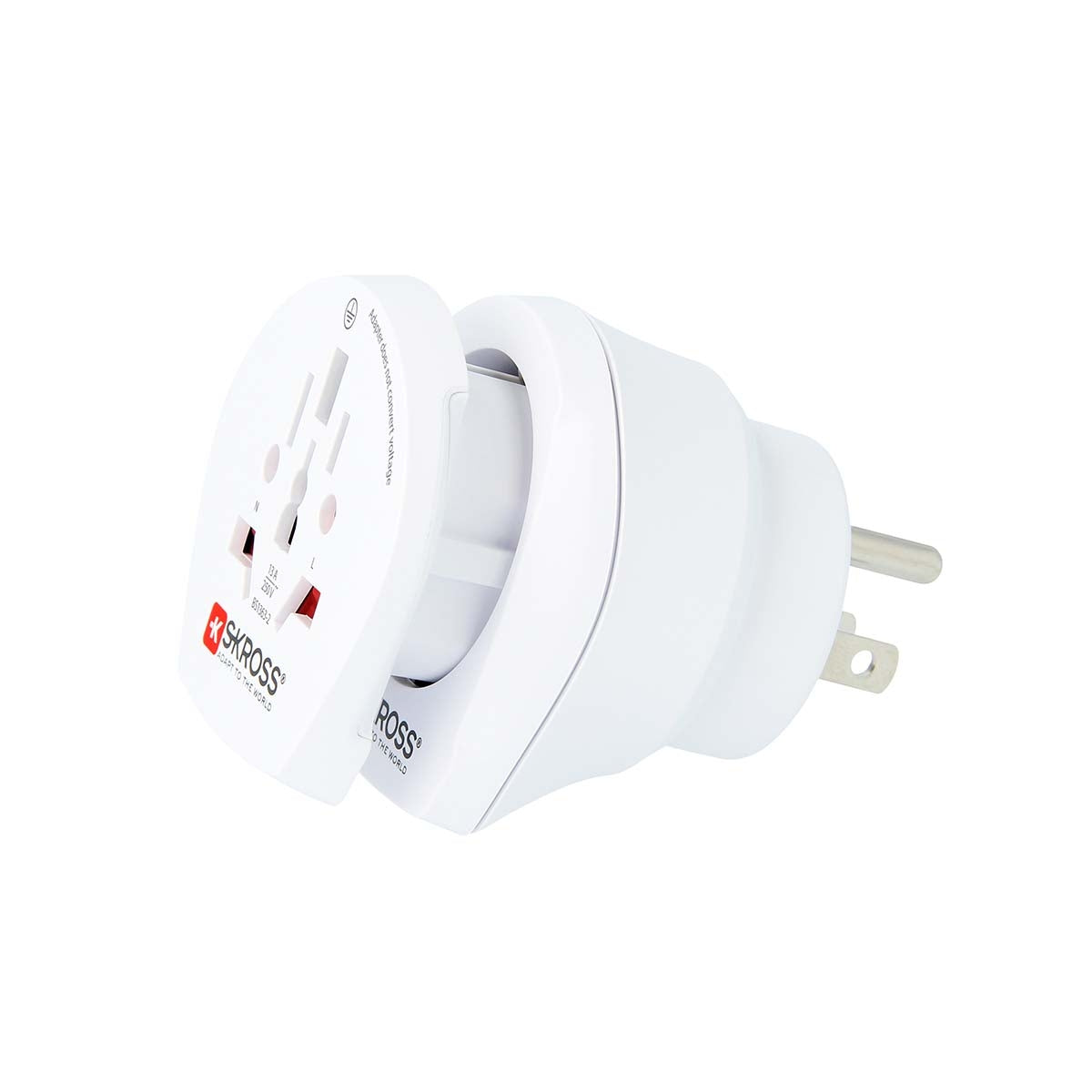 Travel Adapter Combo - World-to-USA Grounded