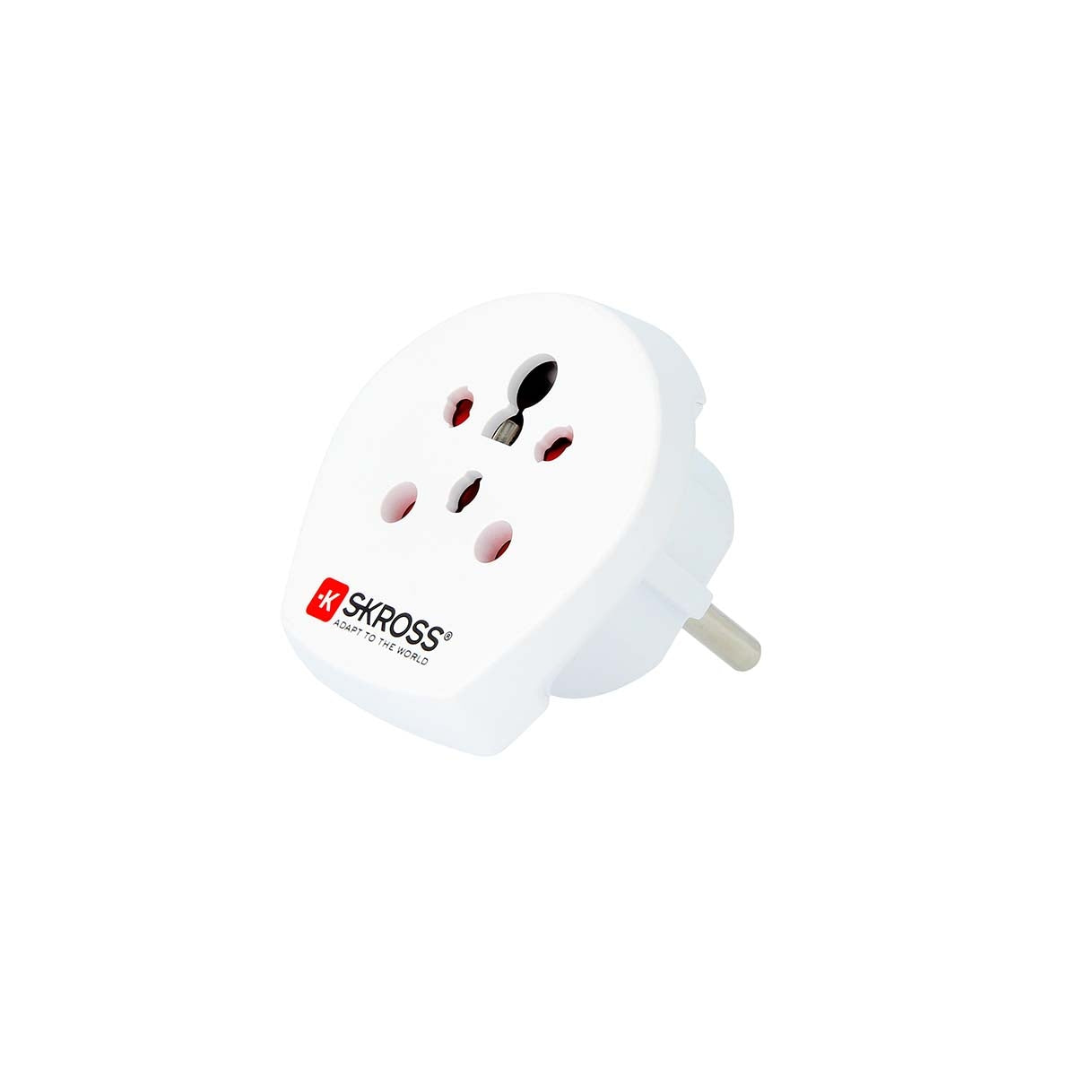 Travel Adapter India / Israel / Denmark to Europe