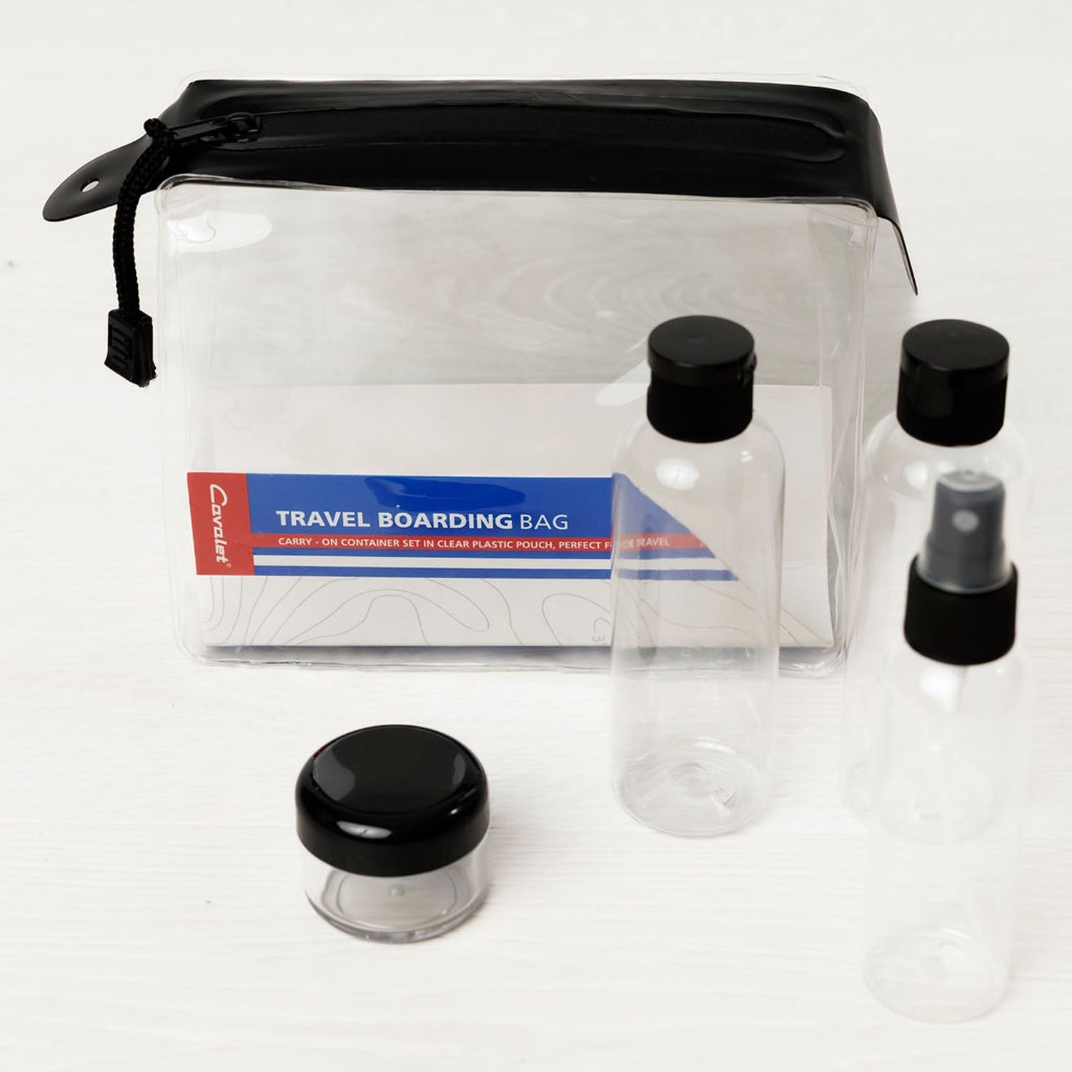 Travel Kit with 2 Neck Pillows and 2 Travel Bottles