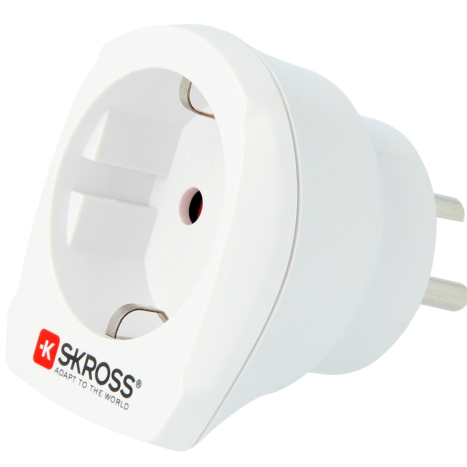 Travel adapter Europe to Denmark Grounded