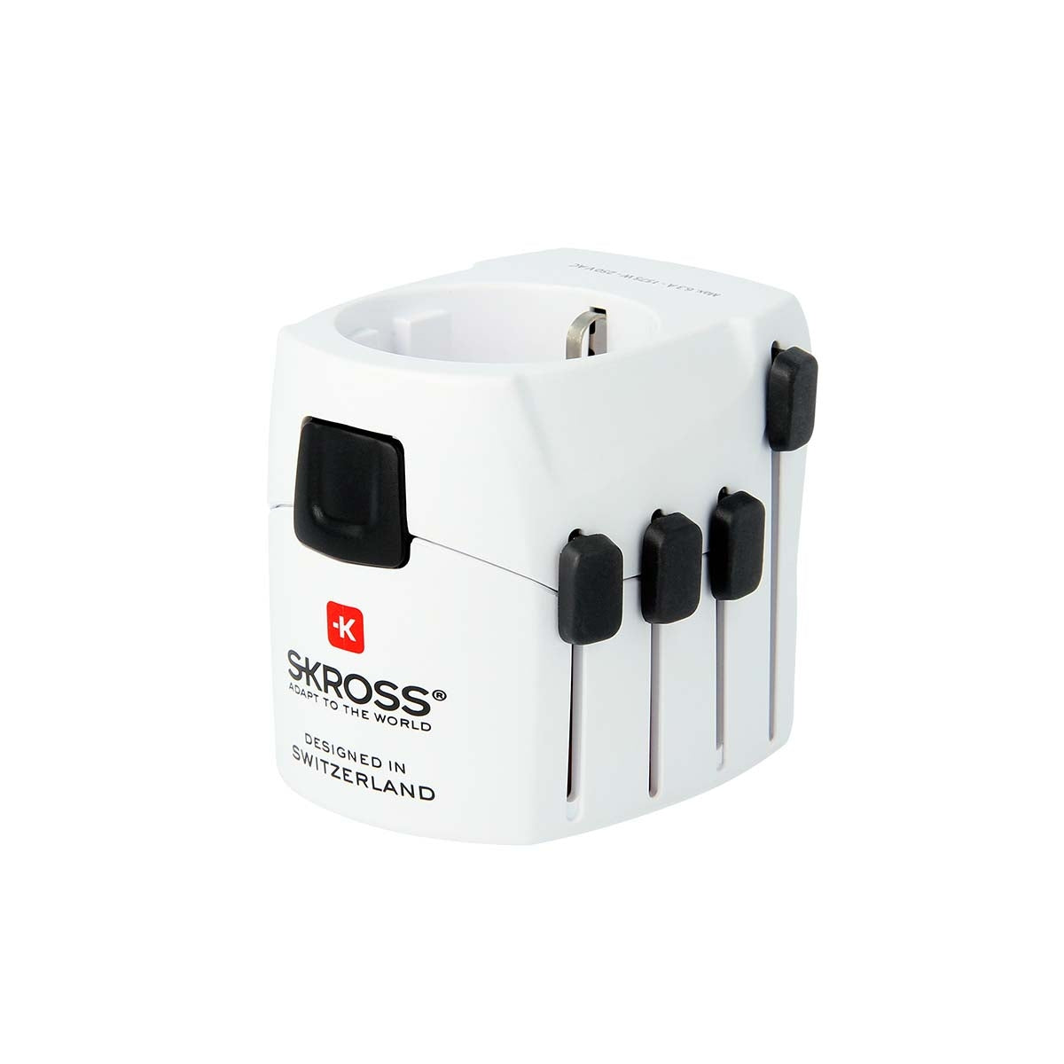 Travel adapter World PRO Grounded