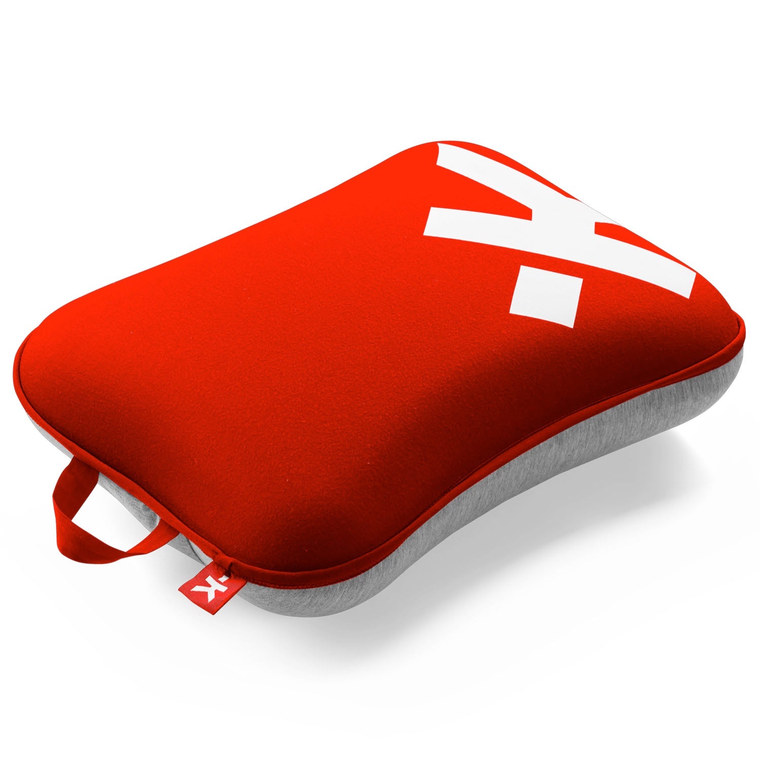 Travel pillow 39x29.5x12 cm Red - K