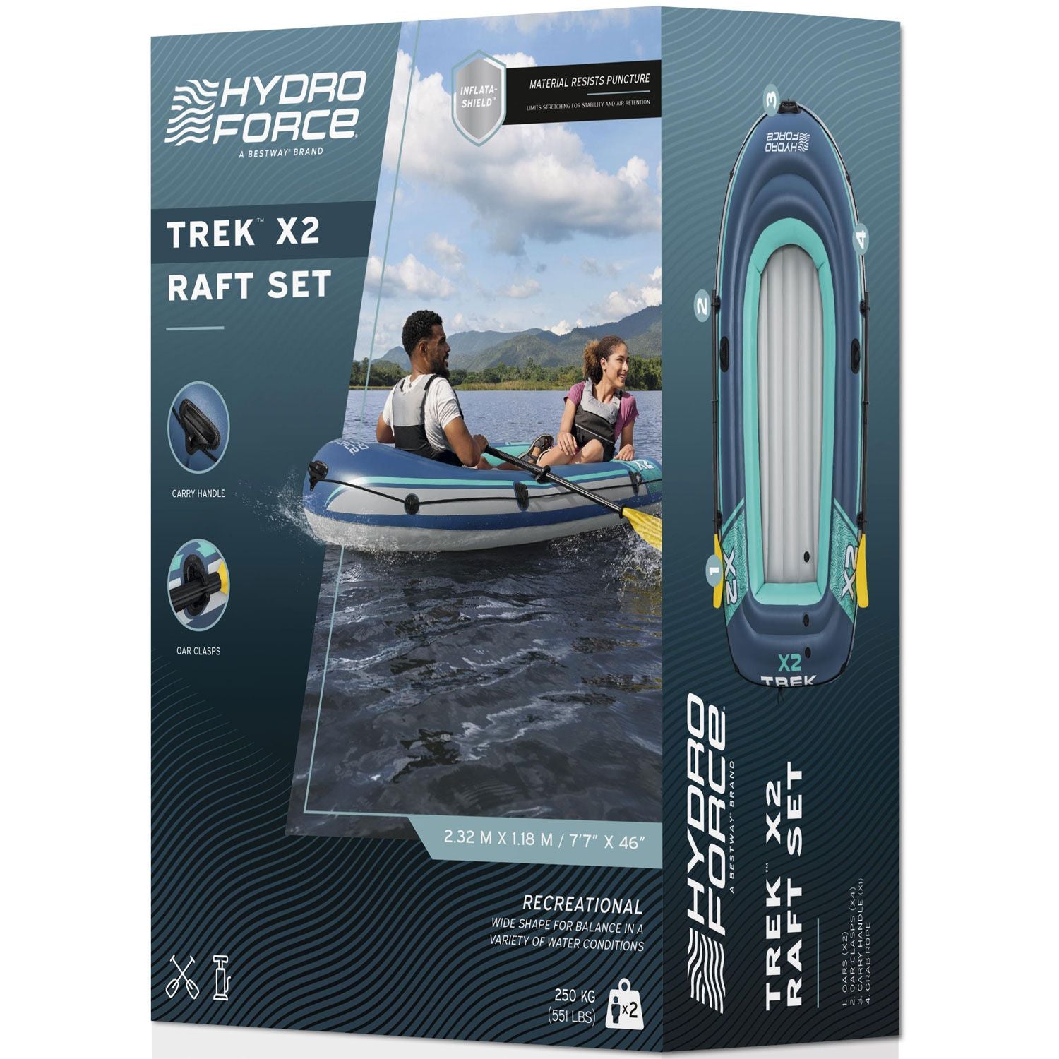 Trek X2 Inflatable 2.32mx1.18m