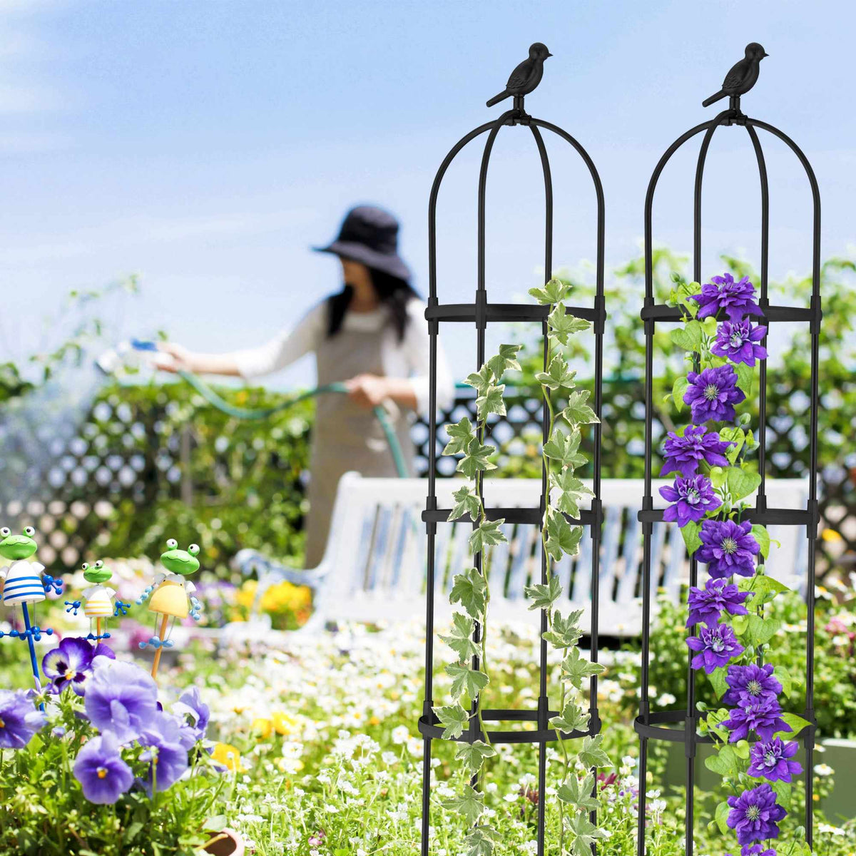 Trellis 188 cm set of 2