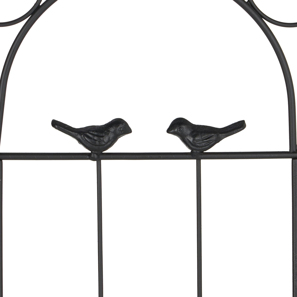 Trellis 200 cm set of 2 black