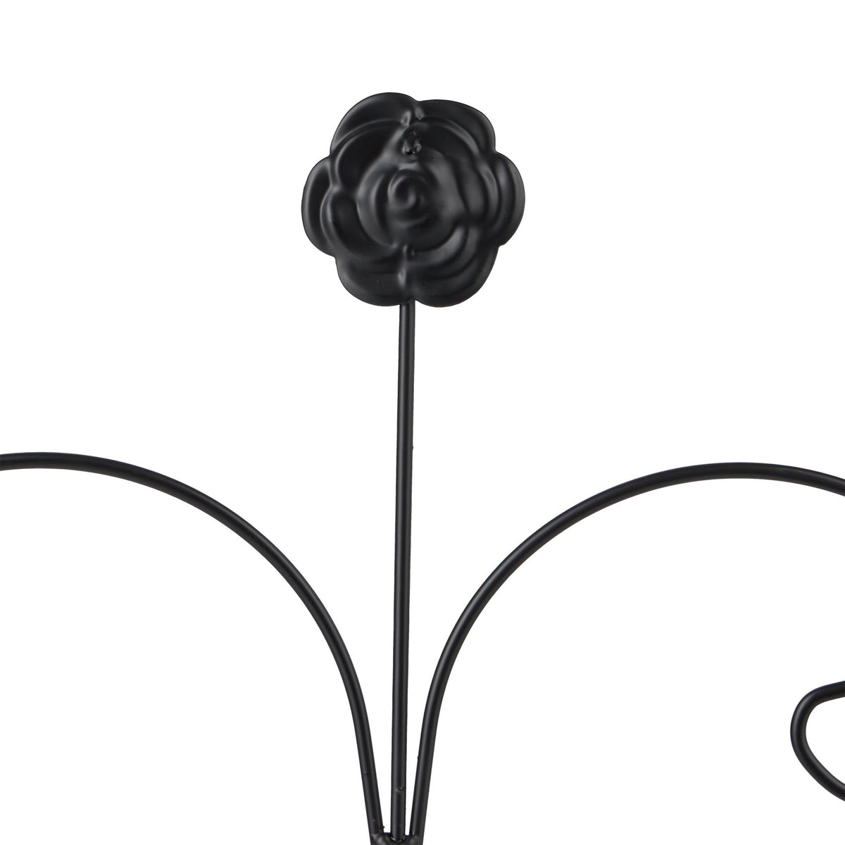 Trellis 220 cm set of 2 black