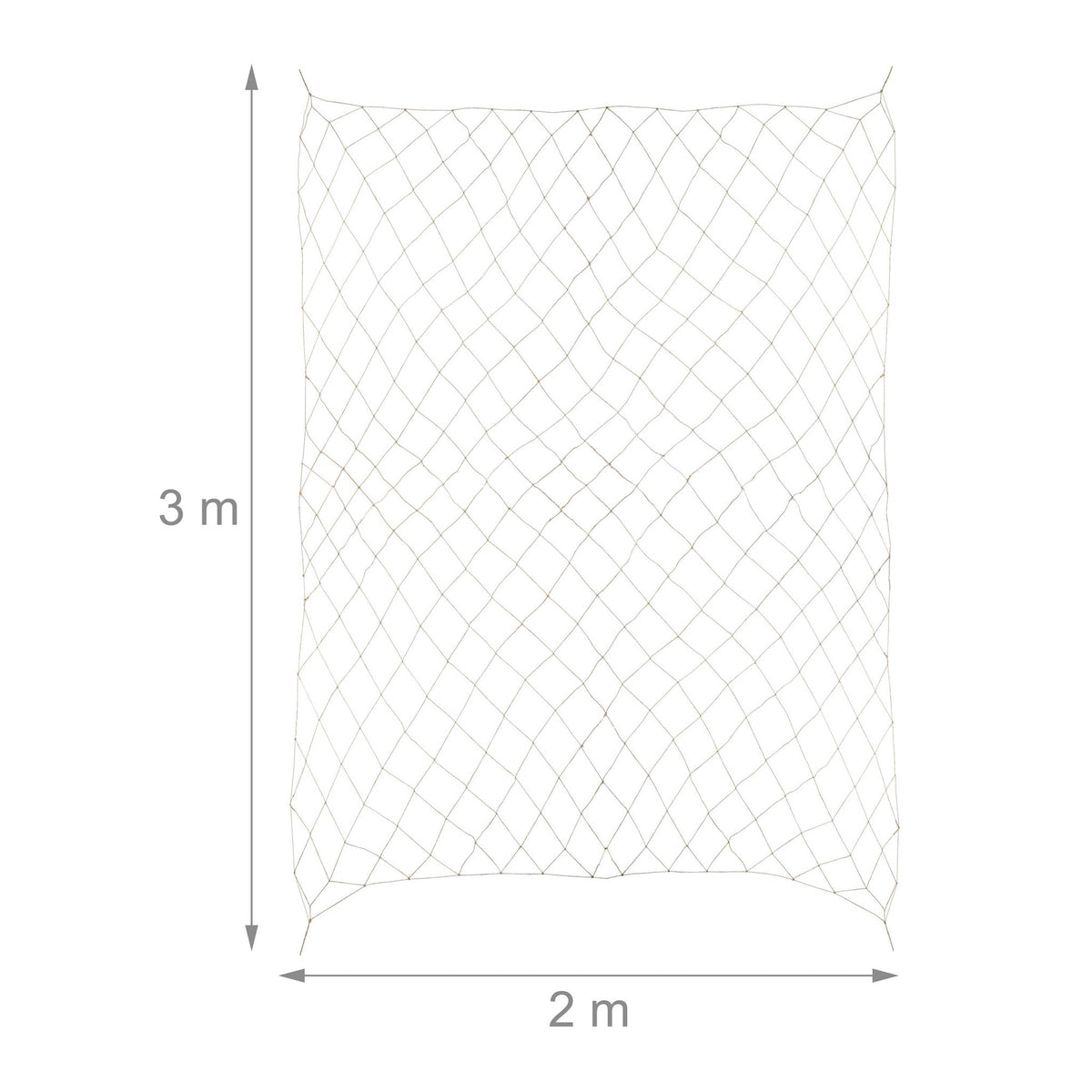 Trellis net jute
