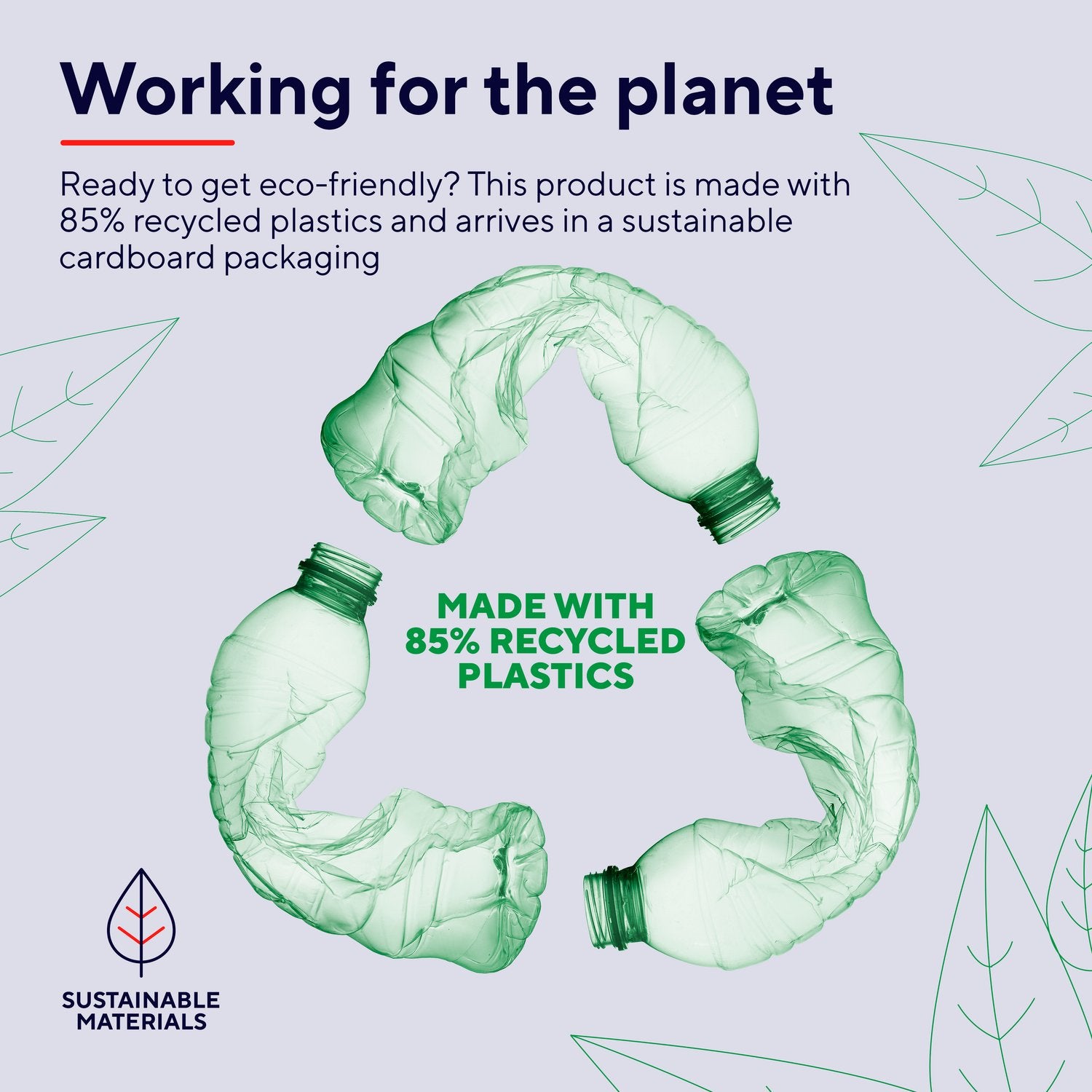 Trezo Wireless keyboard and mouse Eco design