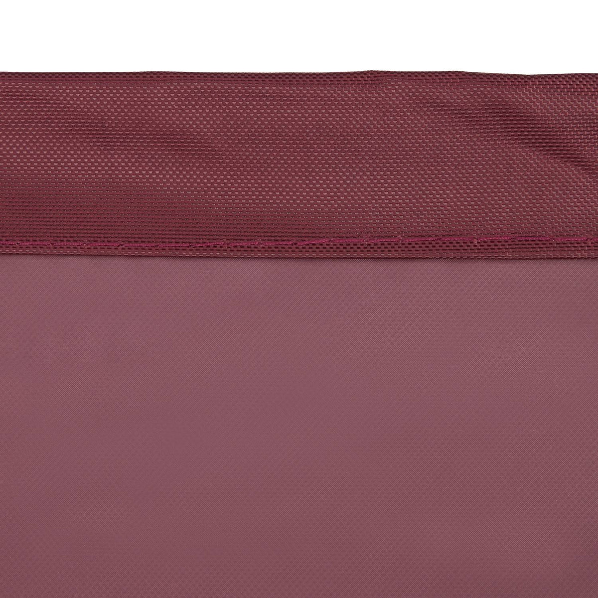 Triangular red-brown sun sail