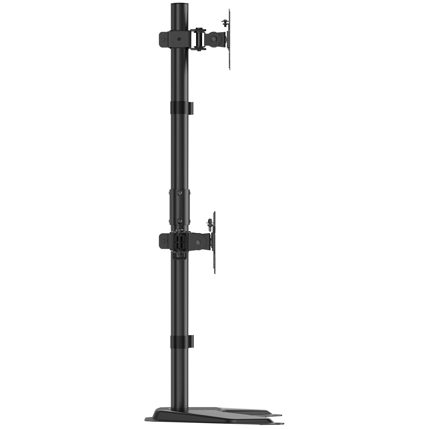 Triple Monitor Stand 17-32" Adjustable Arms Black