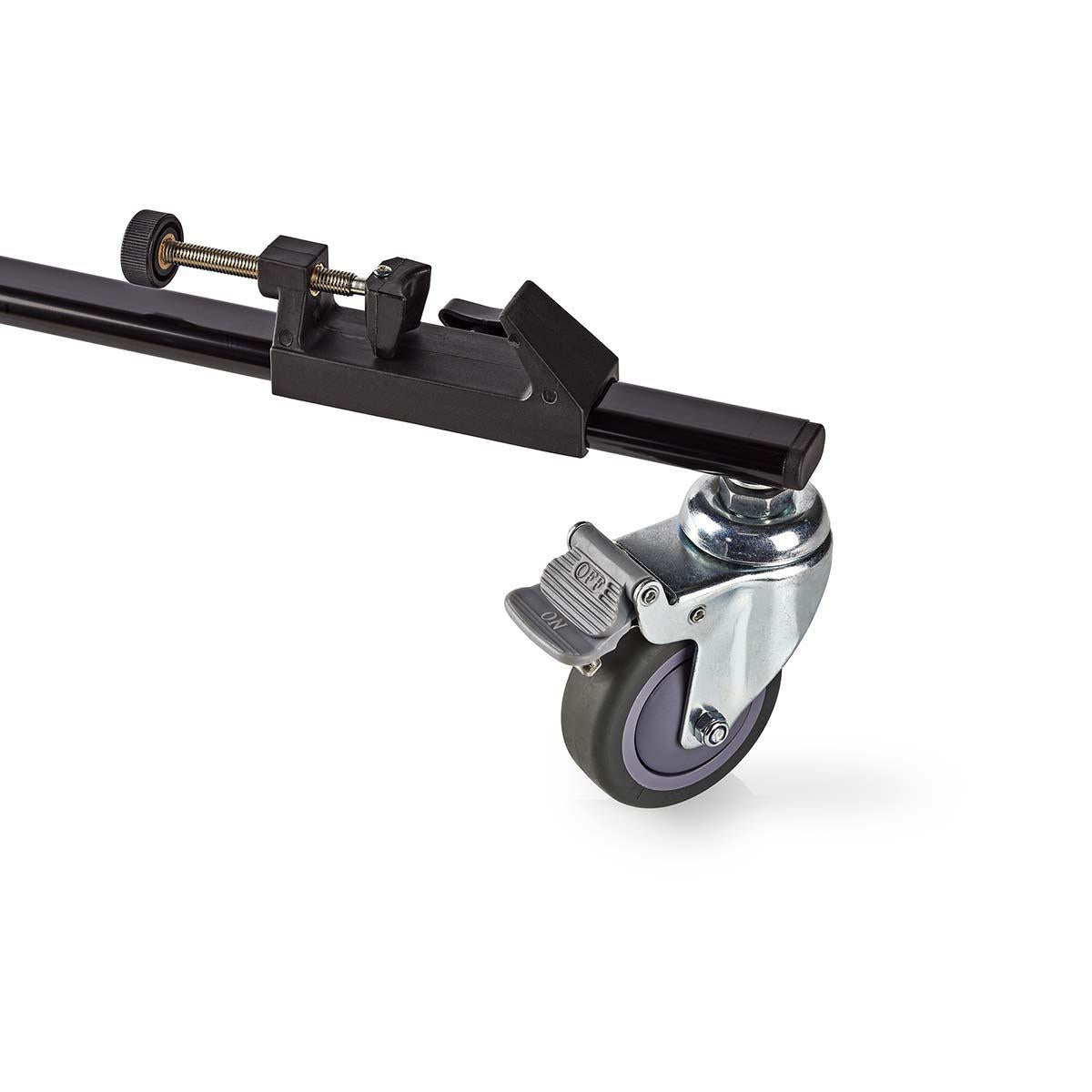 Tripod Dolly | Maximum load capacity: 20.0 kg | Tripod diameter range: 29.0 mm | Suitcase included | Leg Lock | Aluminum | Black