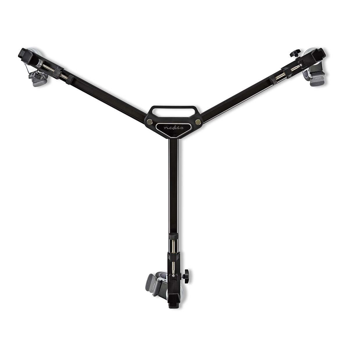 Tripod Dolly | Maximum load capacity: 20.0 kg | Tripod diameter range: 29.0 mm | Suitcase included | Leg Lock | Aluminum | Black