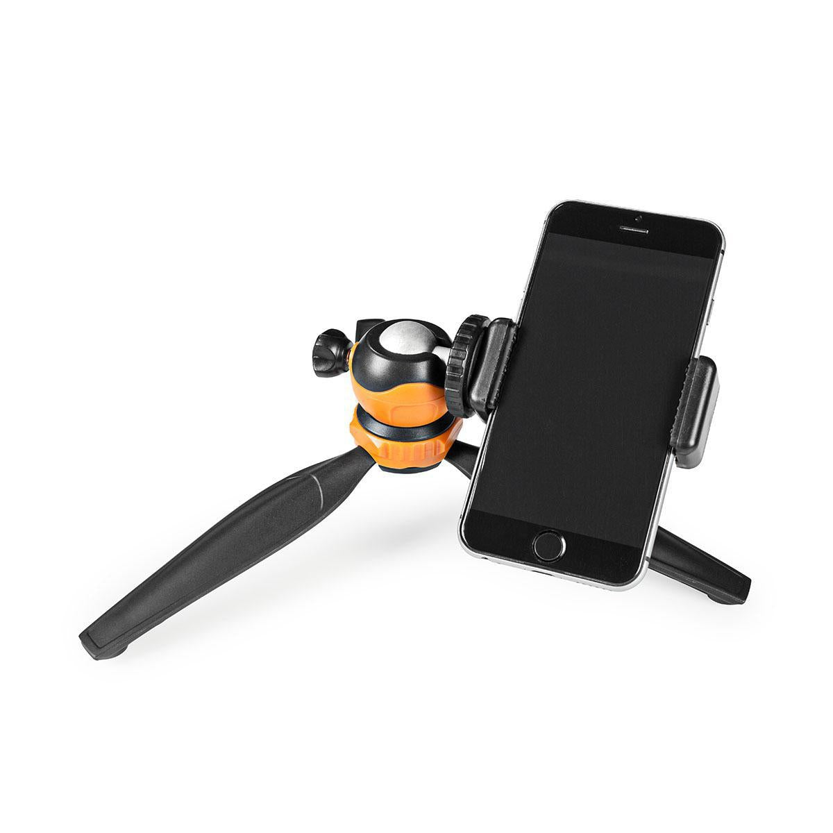 Tripod | Maximum load capacity: 1.5 kg | Minimum working height: 11.0 cm | Maximum working height: 16.0 cm | 1 Segment | Fixed | Suitcase included | ABS / Nylon | Orange / Black