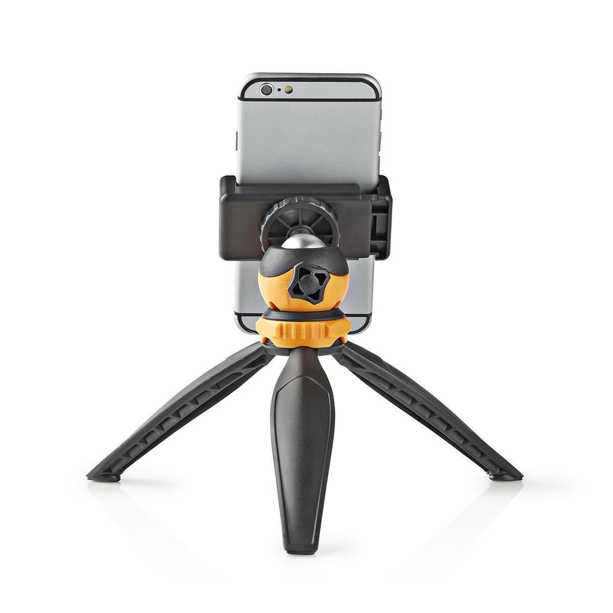 Tripod | Maximum load capacity: 1.5 kg | Minimum working height: 11.0 cm | Maximum working height: 16.0 cm | 1 Segment | Fixed | Suitcase included | ABS / Nylon | Orange / Black