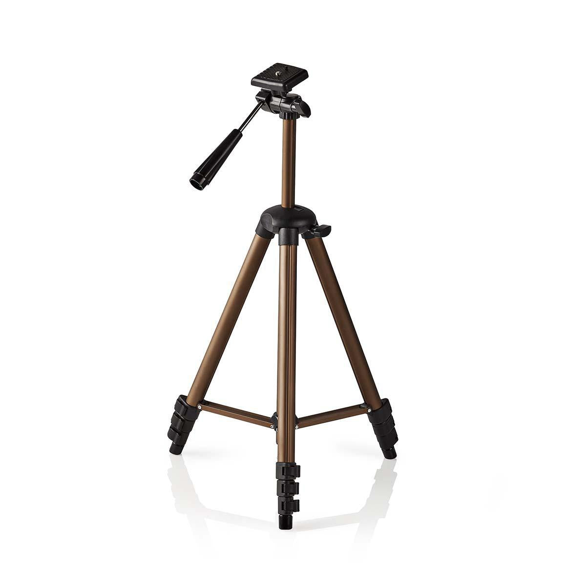 Tripod | Maximum load capacity: 2.0 kg | Minimum working height: 40.5 cm | Maximum working height: 128.0 cm | 4 Segment | Pan | Suitcase included | ABS / Aluminum | Bronze / Black