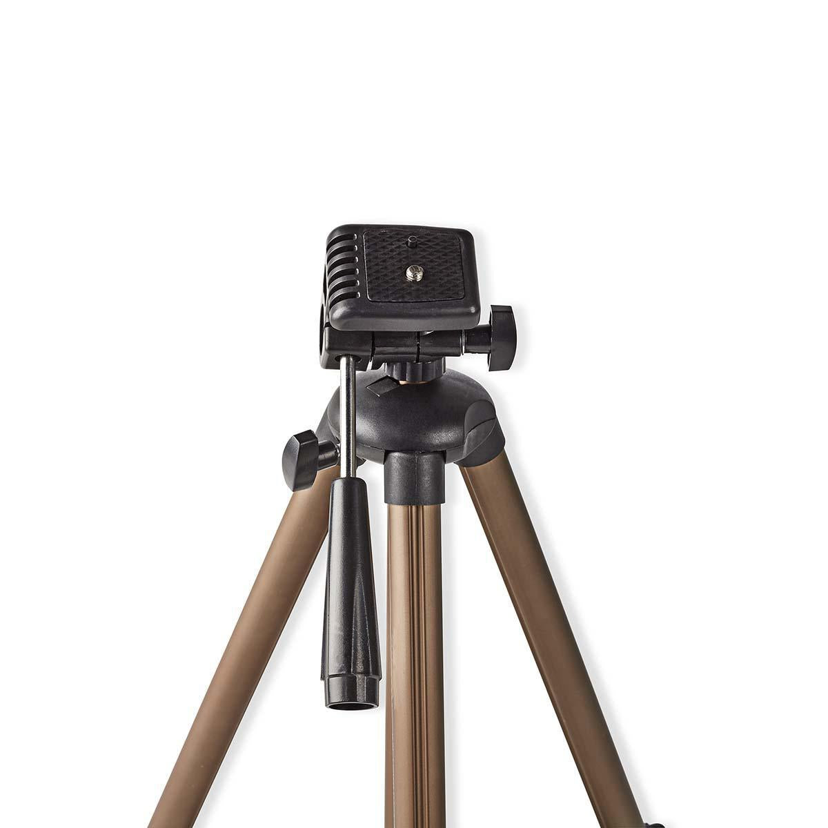Tripod | Maximum load capacity: 2.0 kg | Minimum working height: 40.5 cm | Maximum working height: 128.0 cm | 4 Segment | Pan | Suitcase included | ABS / Aluminum | Bronze / Black
