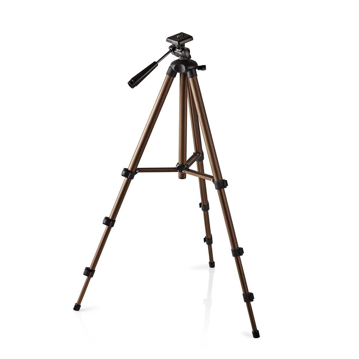 Tripod | Maximum load capacity: 2.0 kg | Minimum working height: 40.5 cm | Maximum working height: 128.0 cm | 4 Segment | Pan | Suitcase included | ABS / Aluminum | Bronze / Black