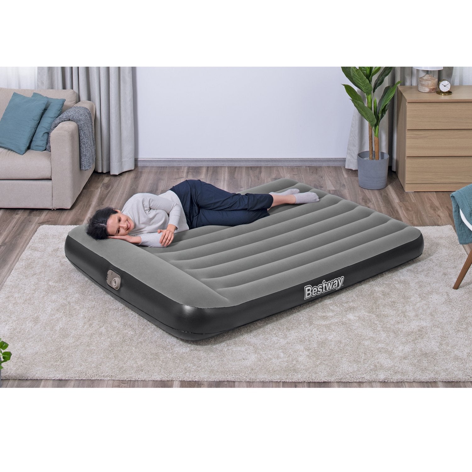 Tritech Air Mattress 2.03m x 1.52m x 30cm