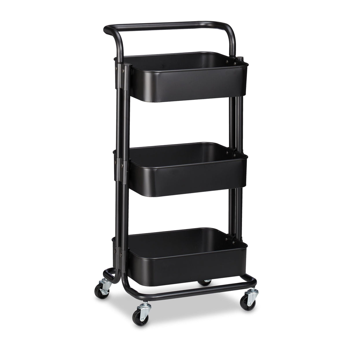 Trolley with 3 shelves