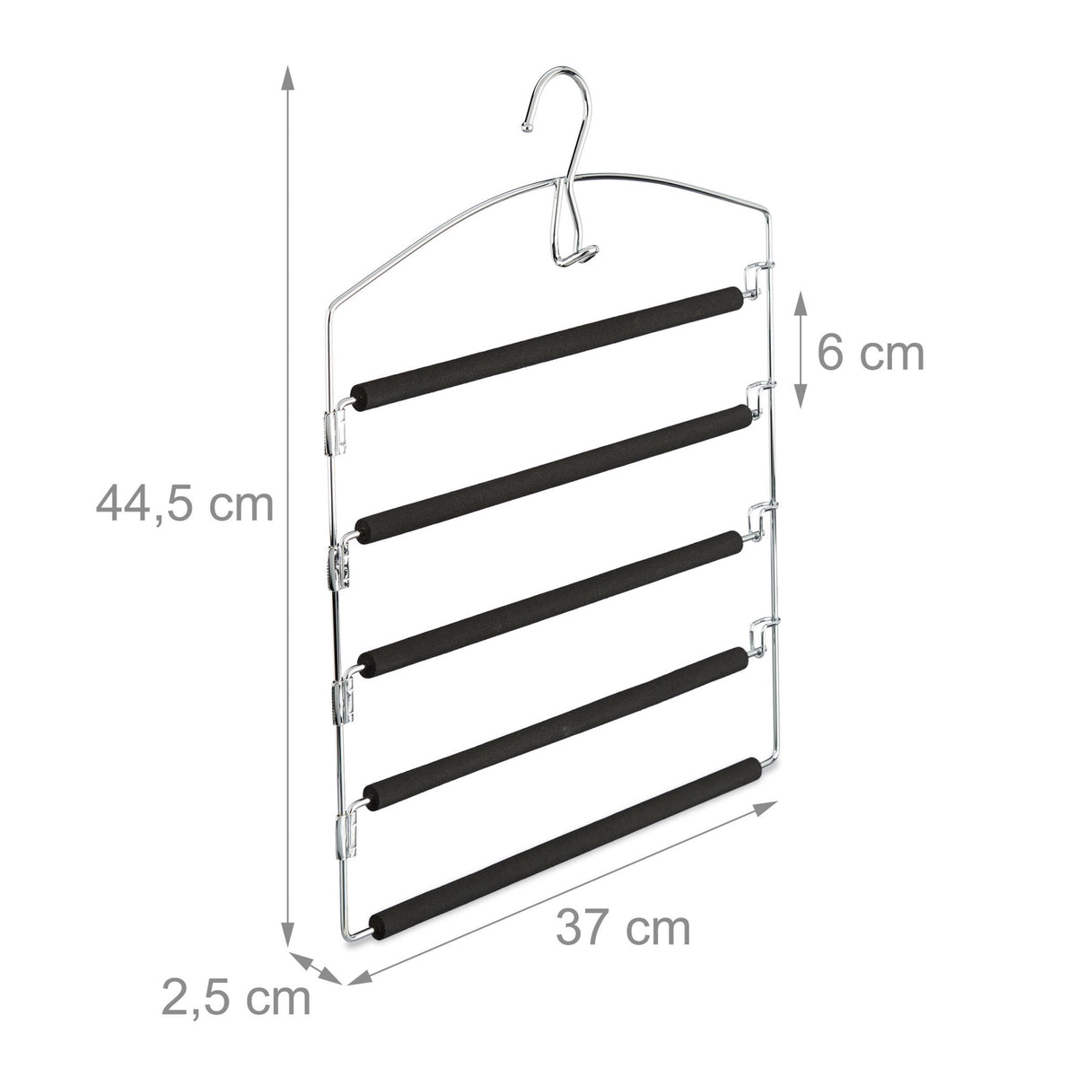 Trouser hanger 1s/3s pack