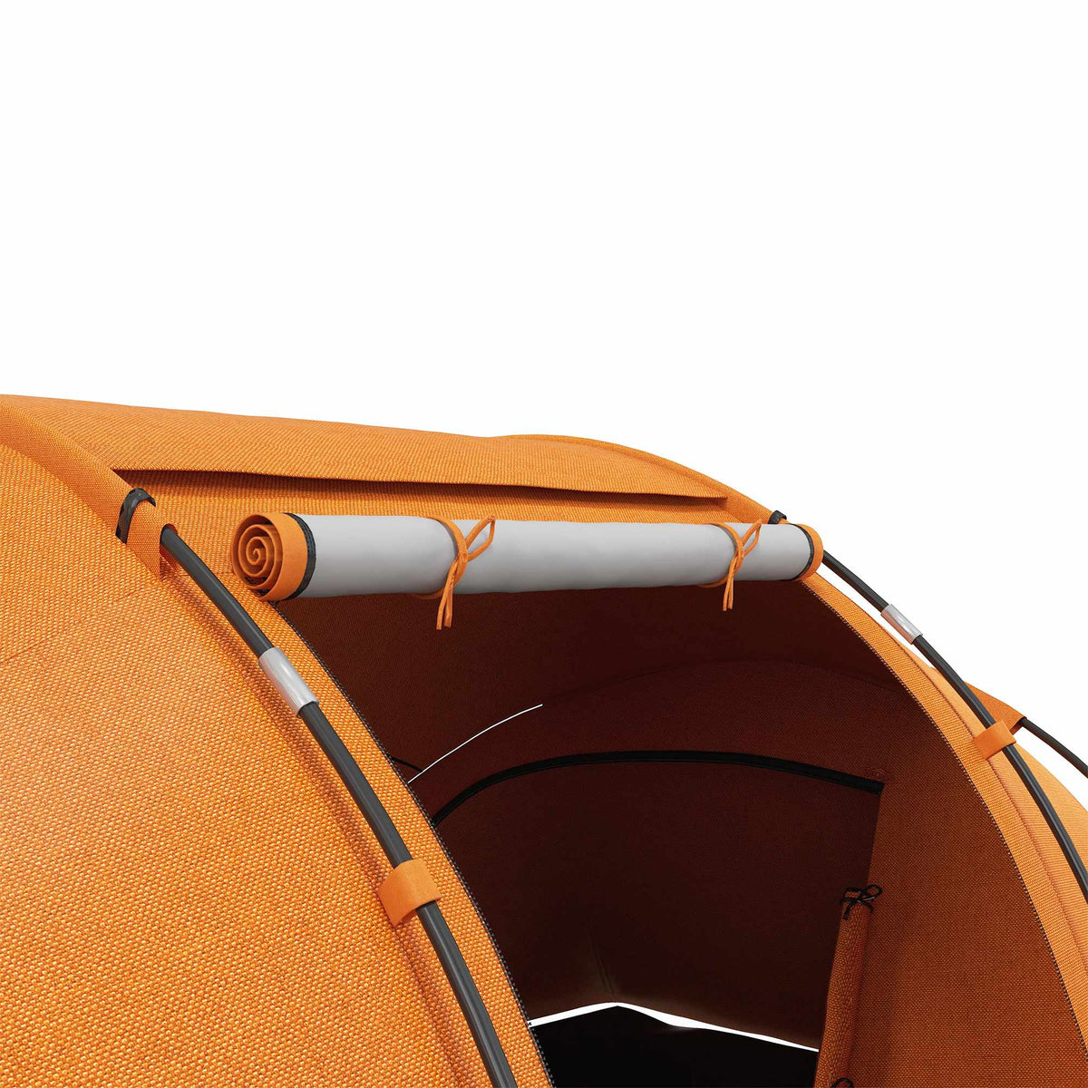 Tunnel Tent for 4-6 People, Waterproof 2000mm, Orange
