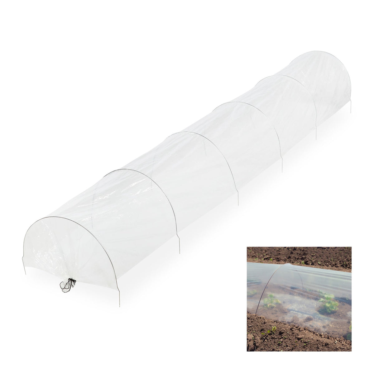 Tunnel greenhouse garden 3.7 m