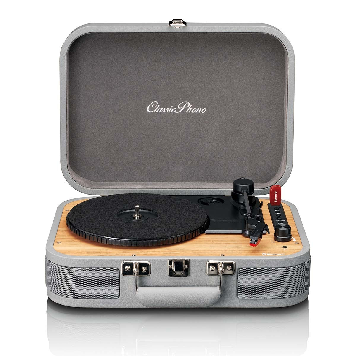 Turntable with Bluetooth® and USB Player / Recorder