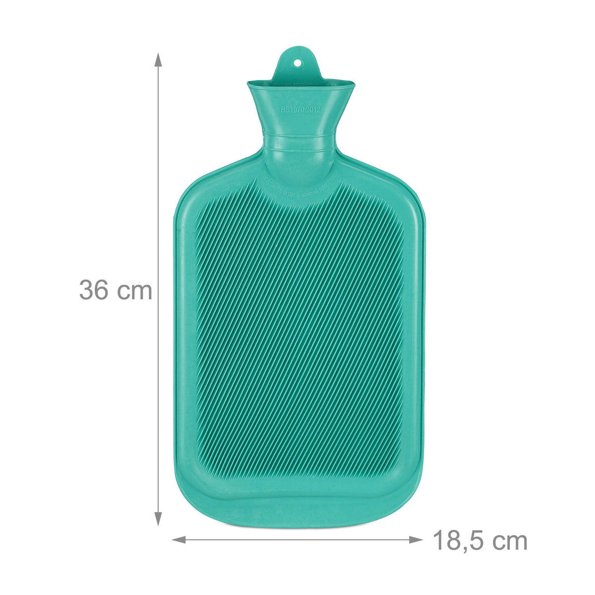Turquoise Hot Water Bottle 2L