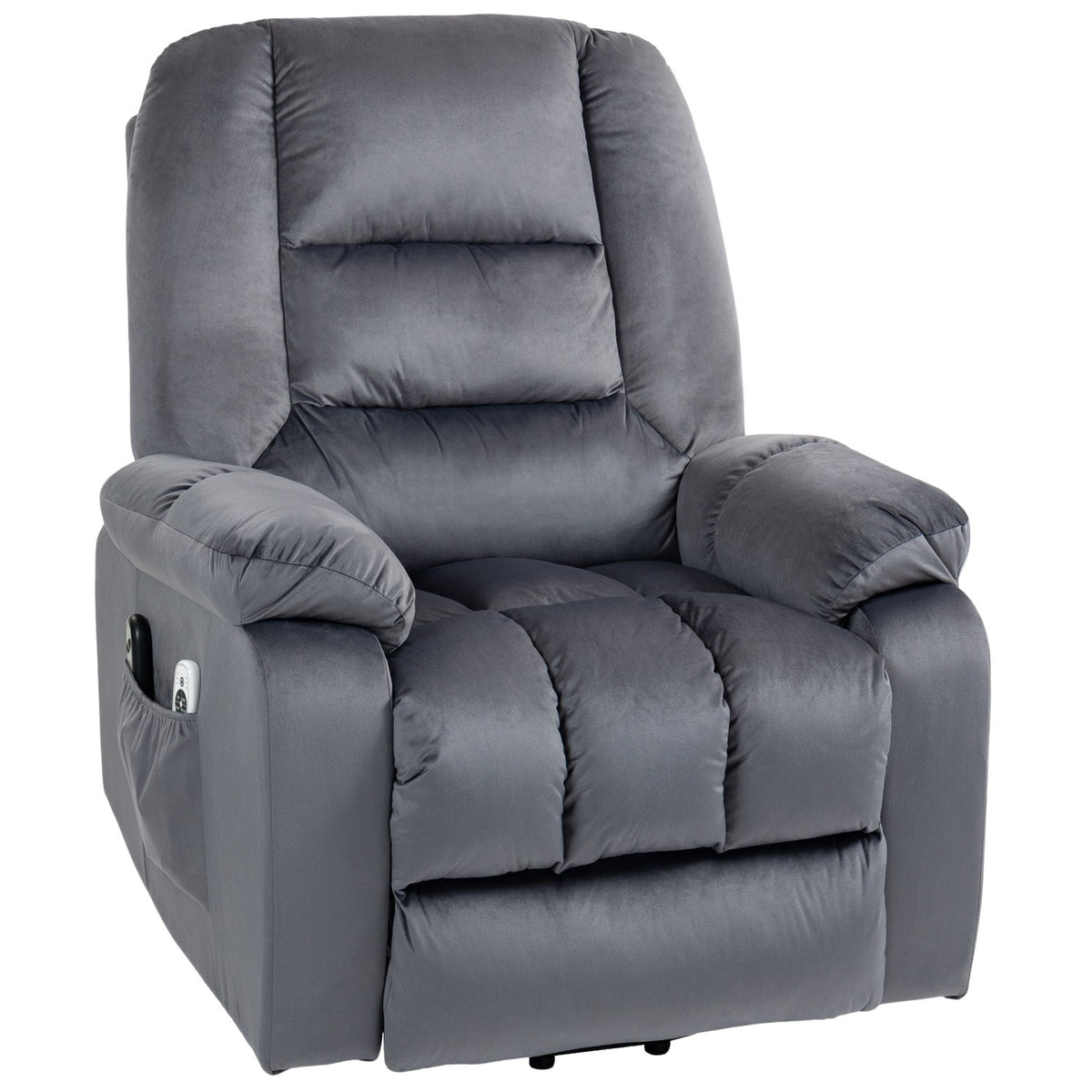 Tv Chair, Stand-Up Aid, Electric Relaxation Chair, Reclining Function, Heating Function, Massage Chair, Pocket Spring Core, Side Pocket, Footrest