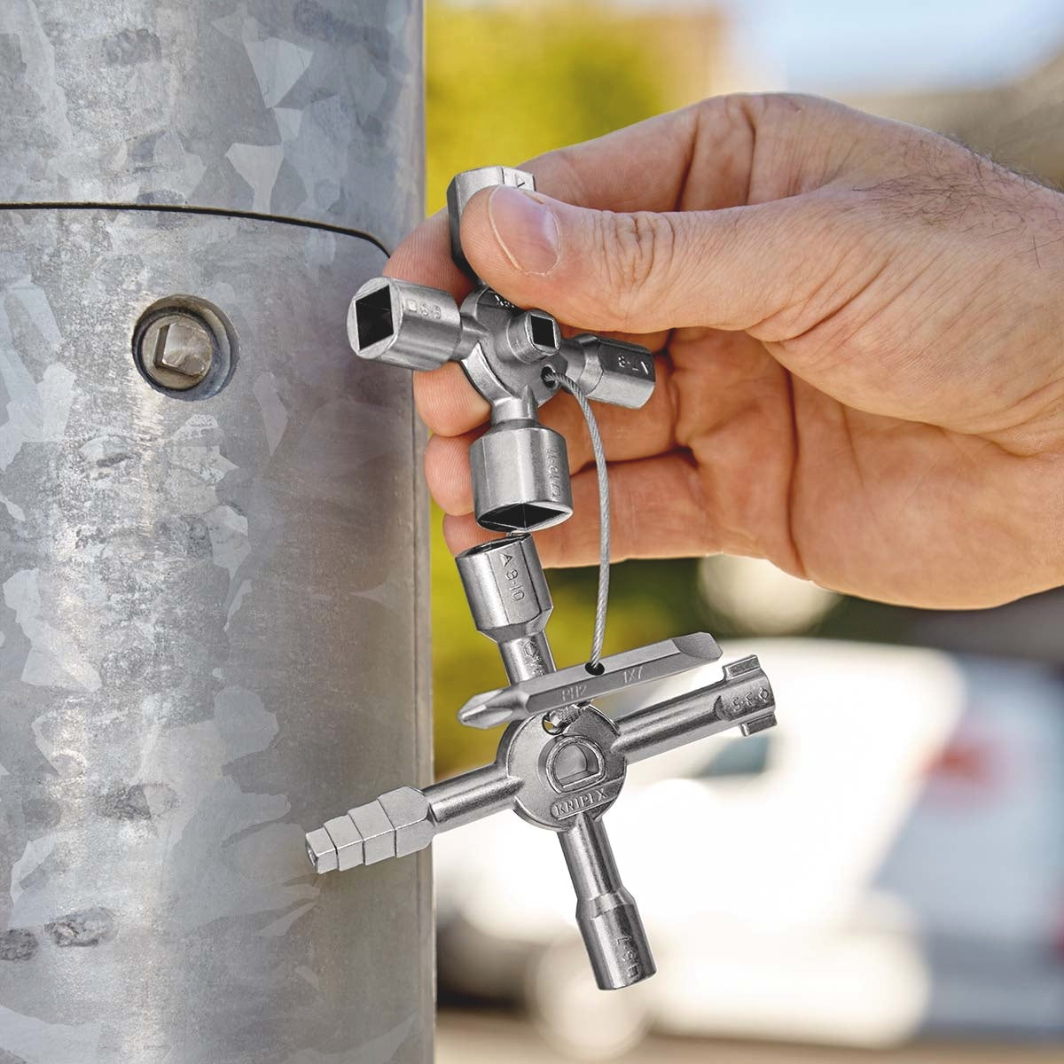 TwinKey® Control cabinet key For all standard cabinets and shutdown systems