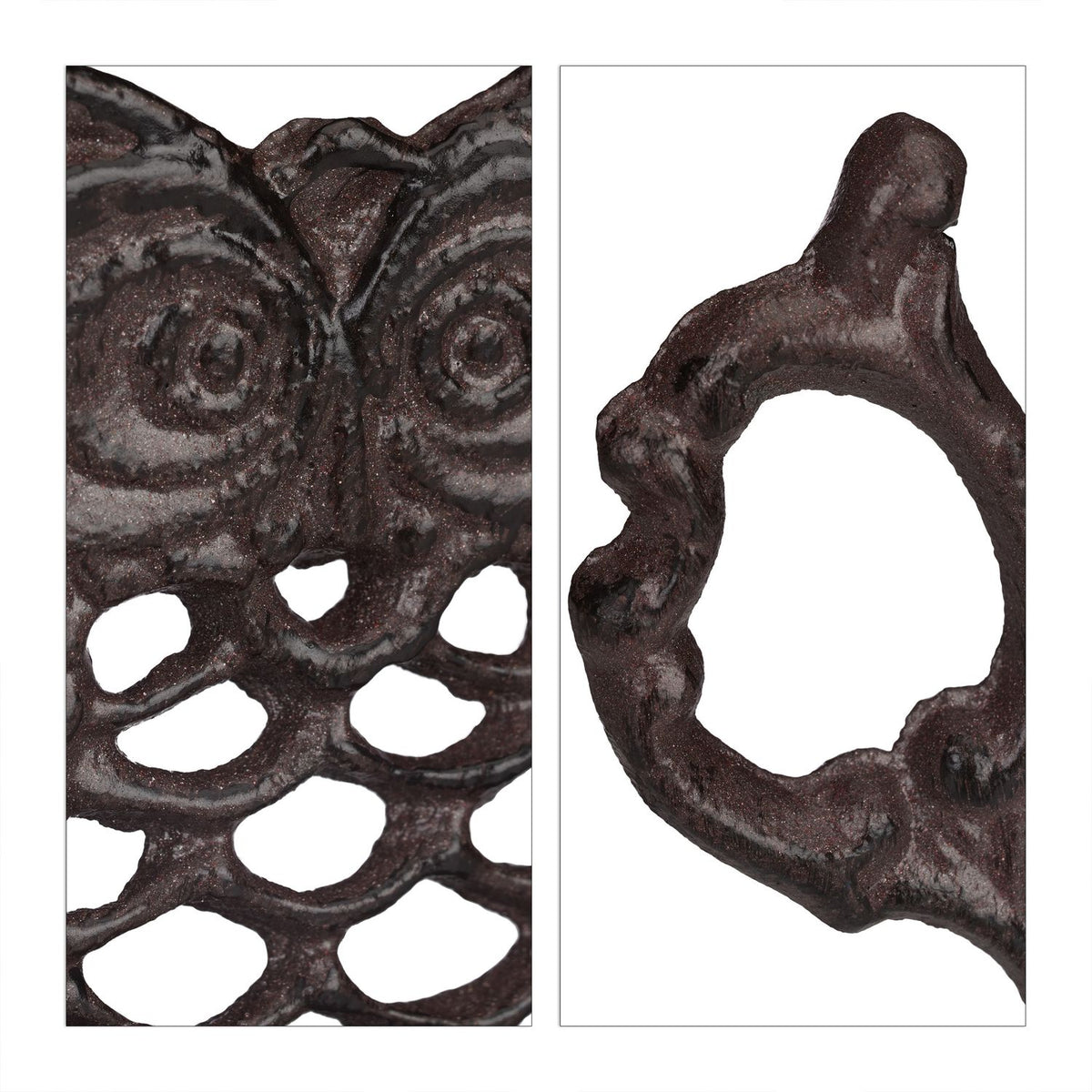 Twine Roll Holder Owl Cast Iron