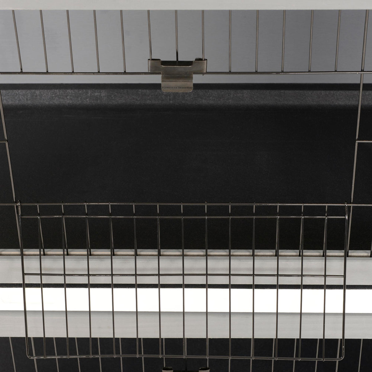 Two-Story Wooden Small Animal Hutch for Guinea Pigs