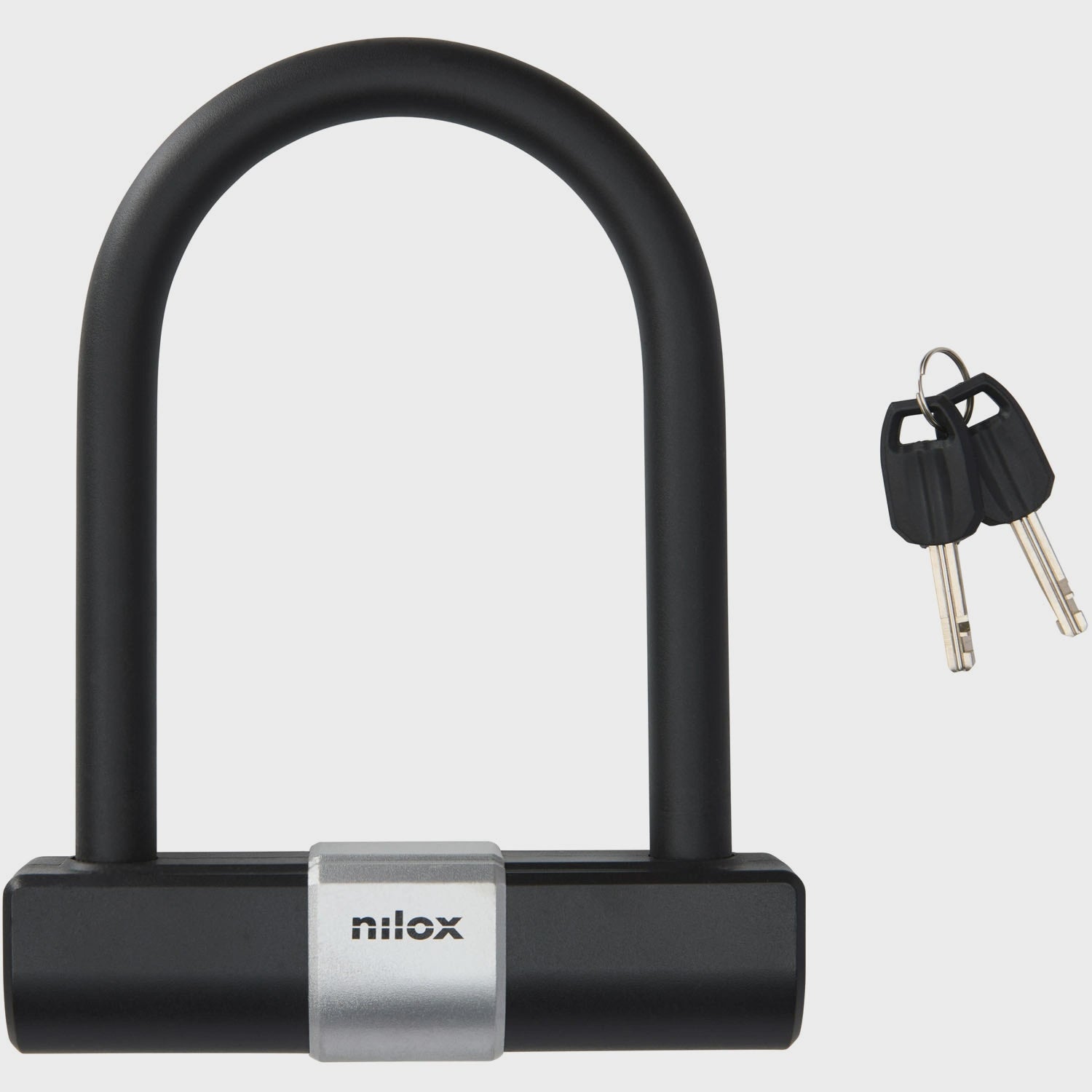 U-Lock for Bikes and Scooters, Metal, 22x17 cm, 2 Keys