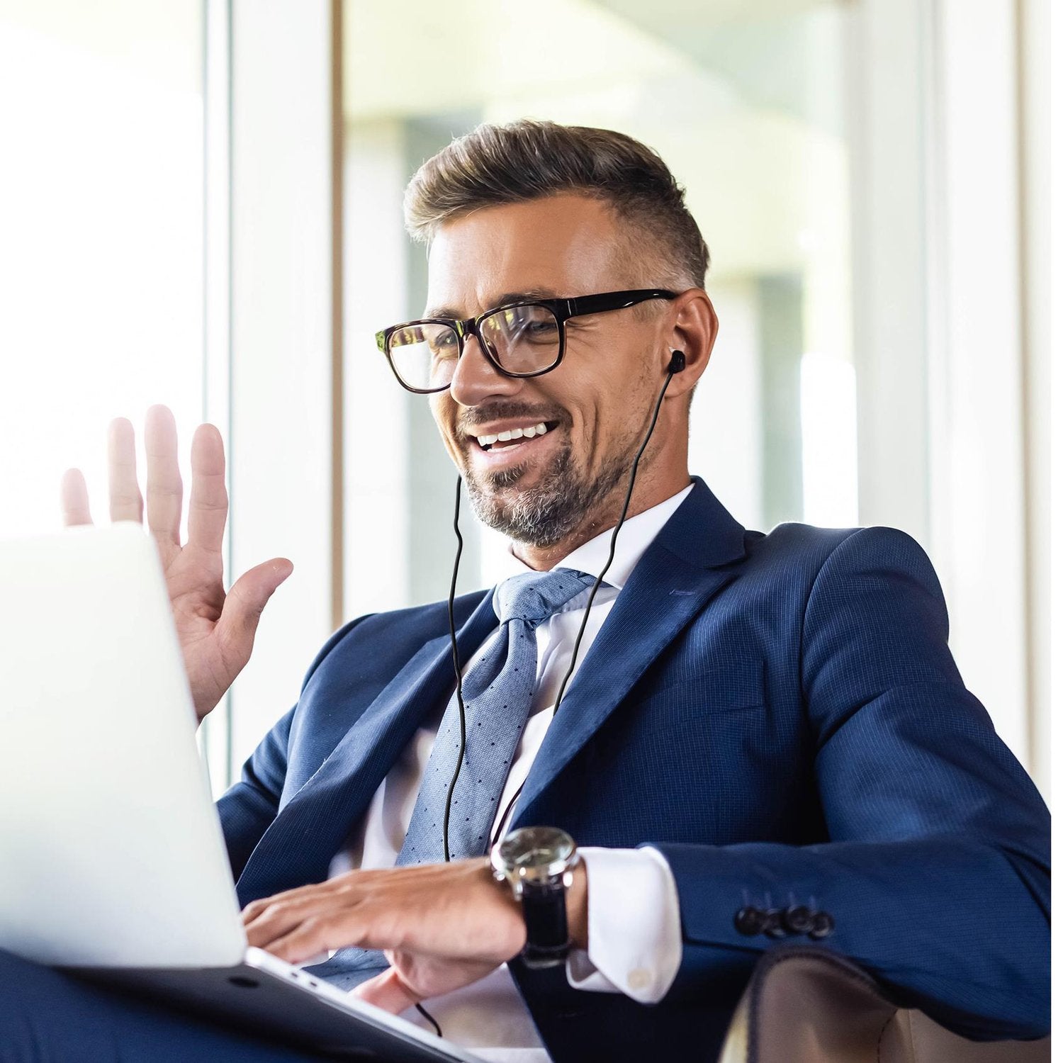 UP1100 Stereo Headset Drop USB-C Black