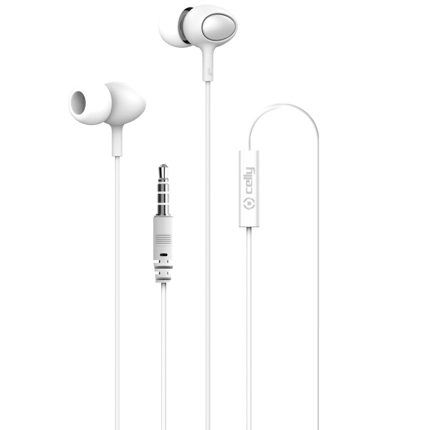 UP500 Stereo Headset In-ear White