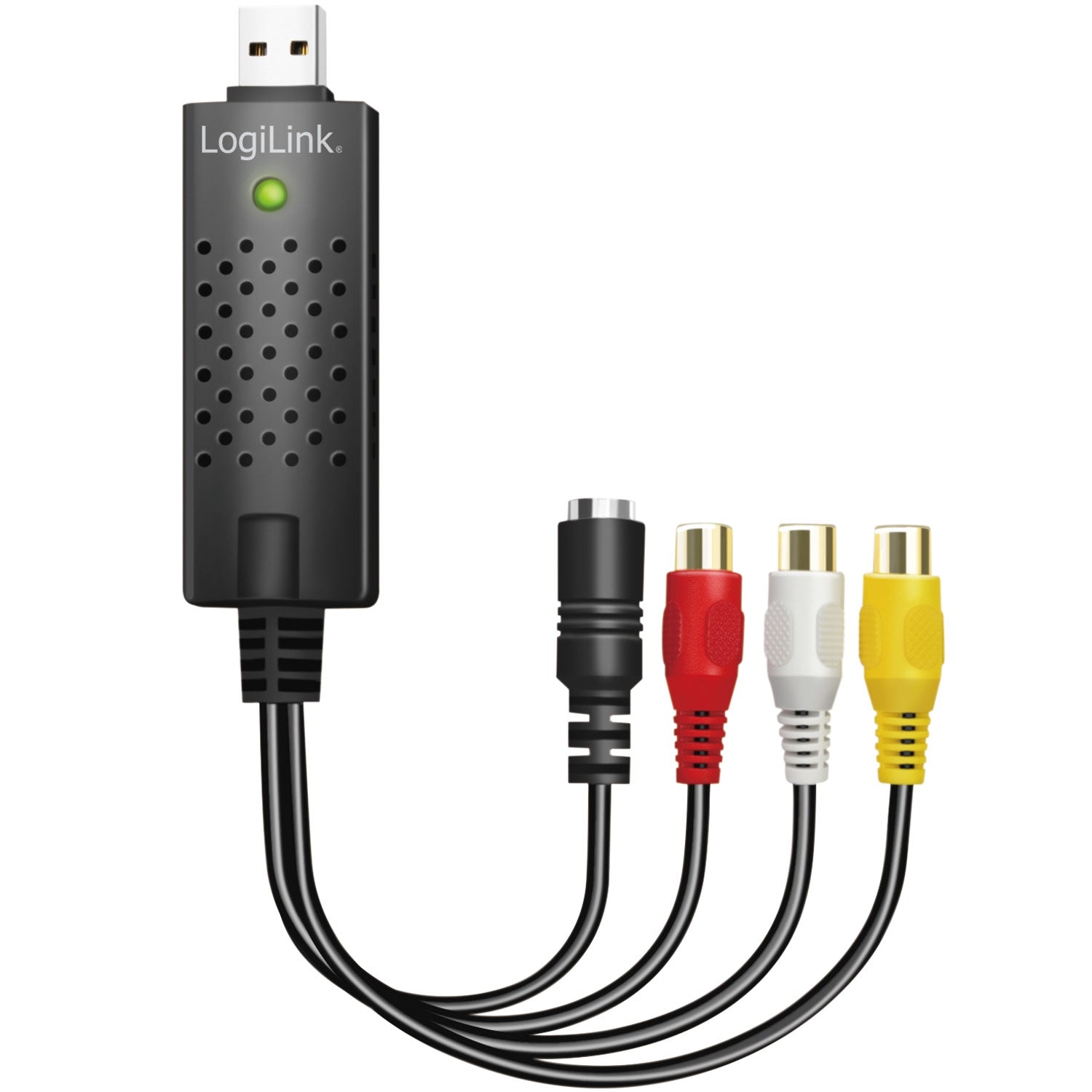 USB 2.0 Audio/Video grabber RCA + SVHS