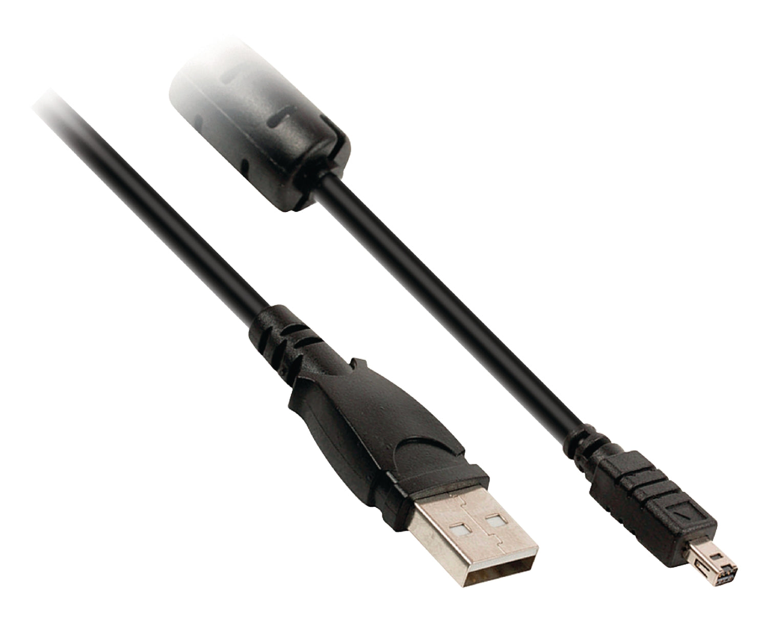 USB 2.0 cable USB A male - Minolta 8-pin male connector 2.00 m Black