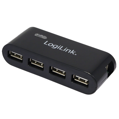 USB 2.0 hub 4-port Black