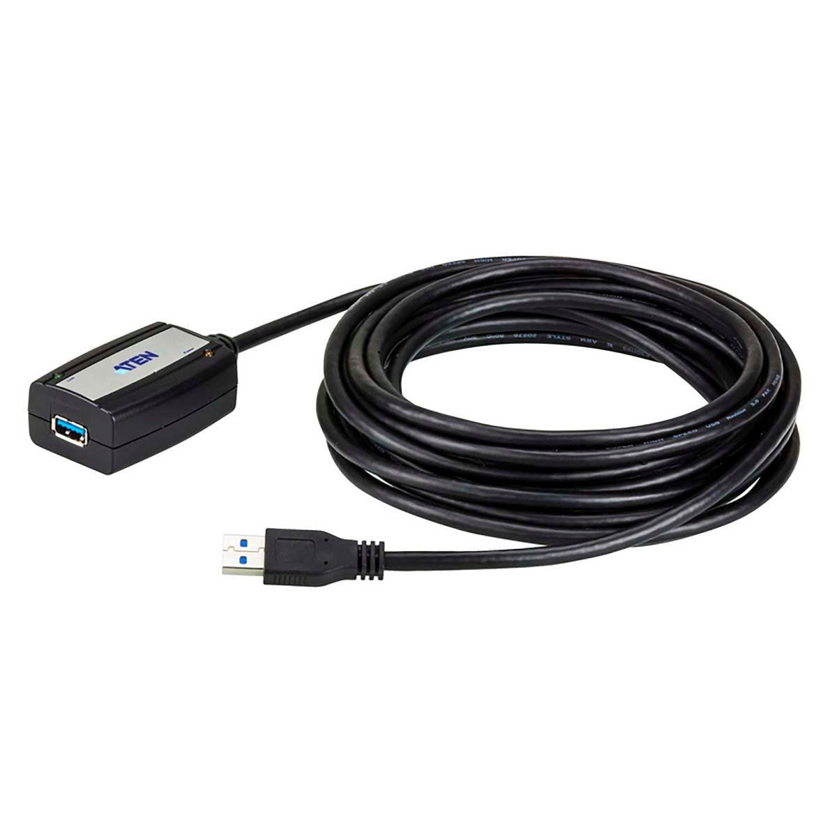 USB 3.0 cable USB A female - USB A male 5 m Black