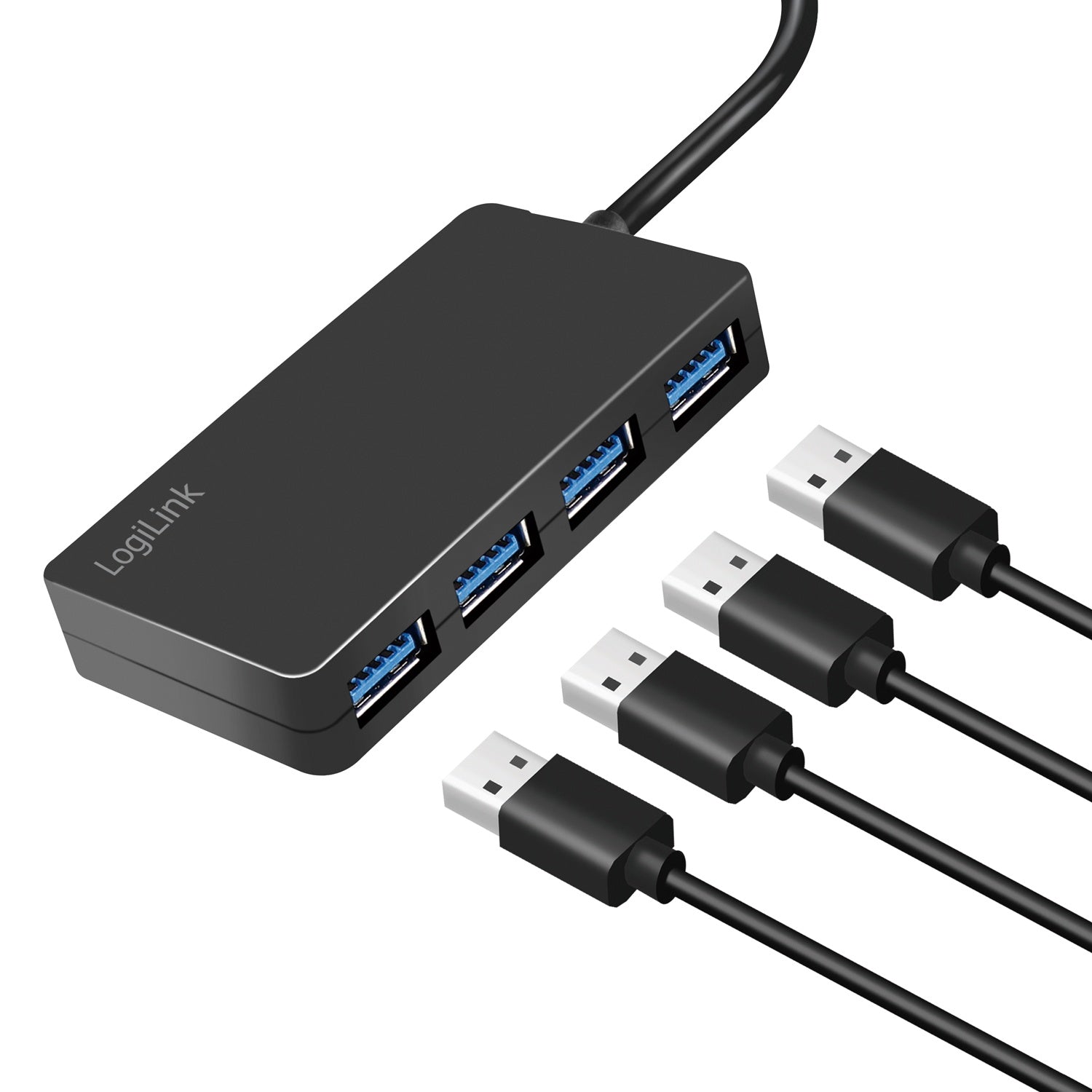 USB 3.0 hub (3.2 Gen1) 4 USB-A ports