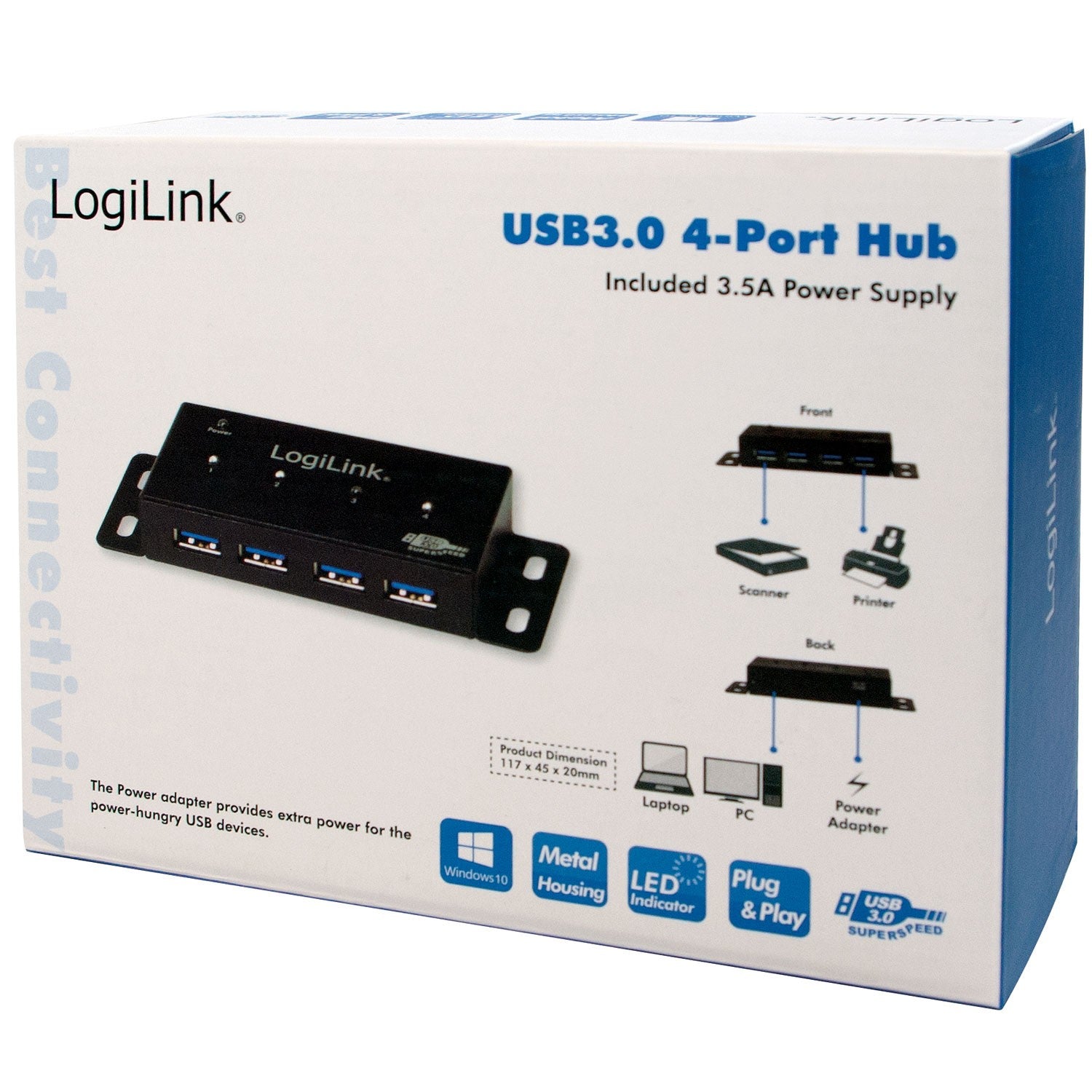 USB 3.0 hub 4 ports