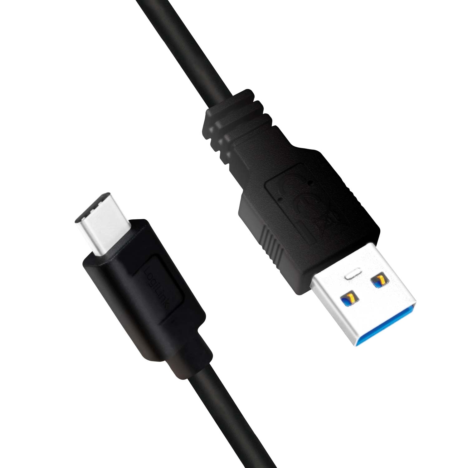 USB-A - USB-C cable USB 3.2 Gen1 15W 0.15m