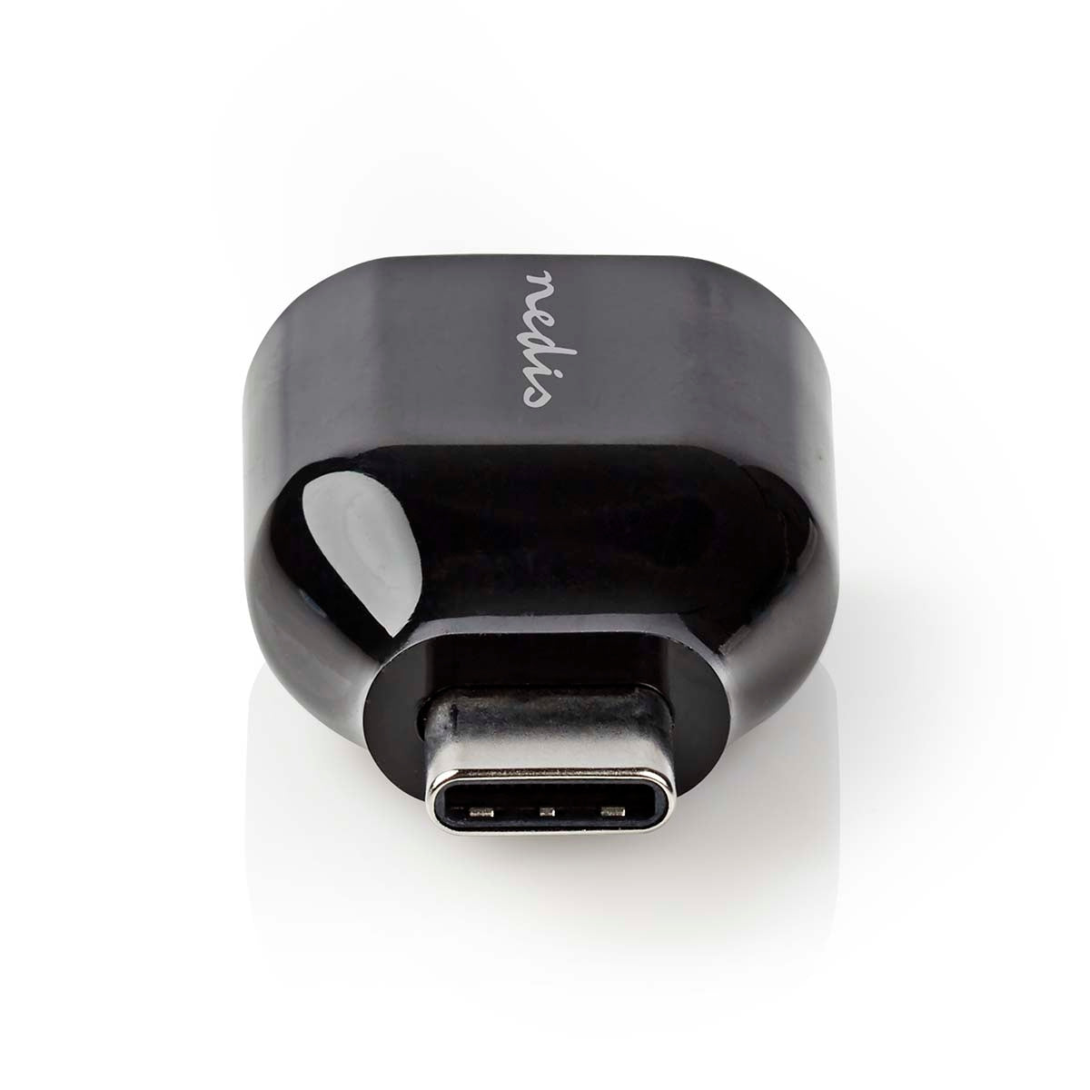 USB-C™ Adapter | USB 3.2 Gen 1 | USB-C™ Male | USB-A Female | 5 Gbps | Round | Nickel plated | Black | Box
