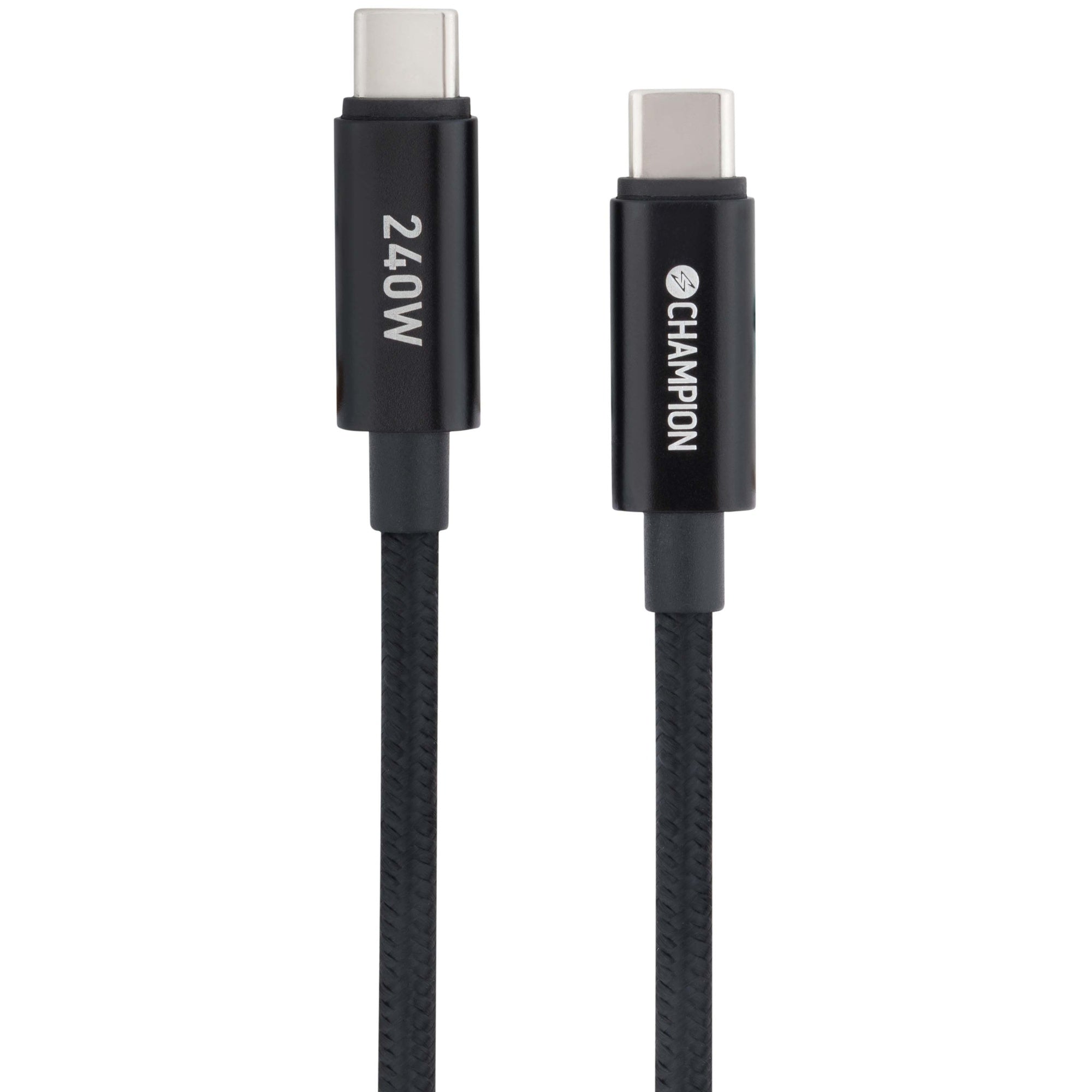 USB-C Cable 240W, 2m, Black