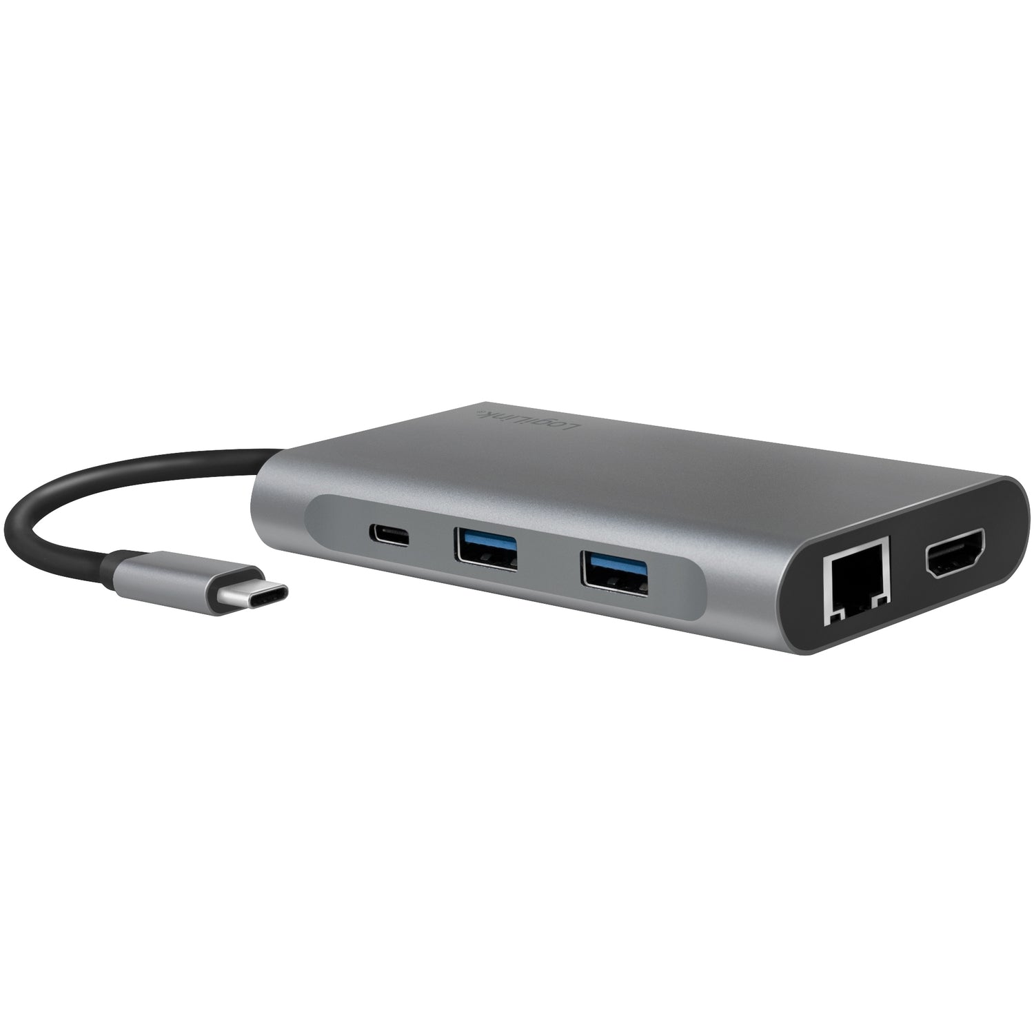 USB-C Dock 8-in-1 HDMI/DP/RJ45/USB/USB-C 100W