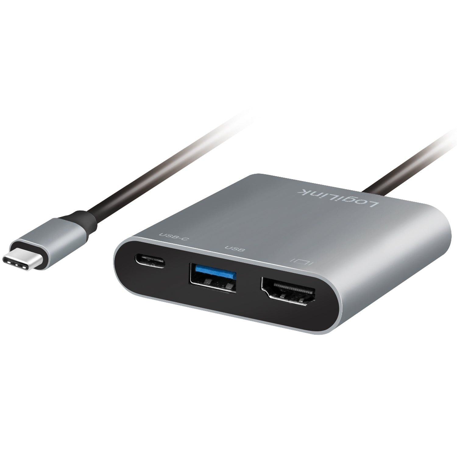 USB-C -> HDMI/USB-A/USB-C PD 4K/60Hz