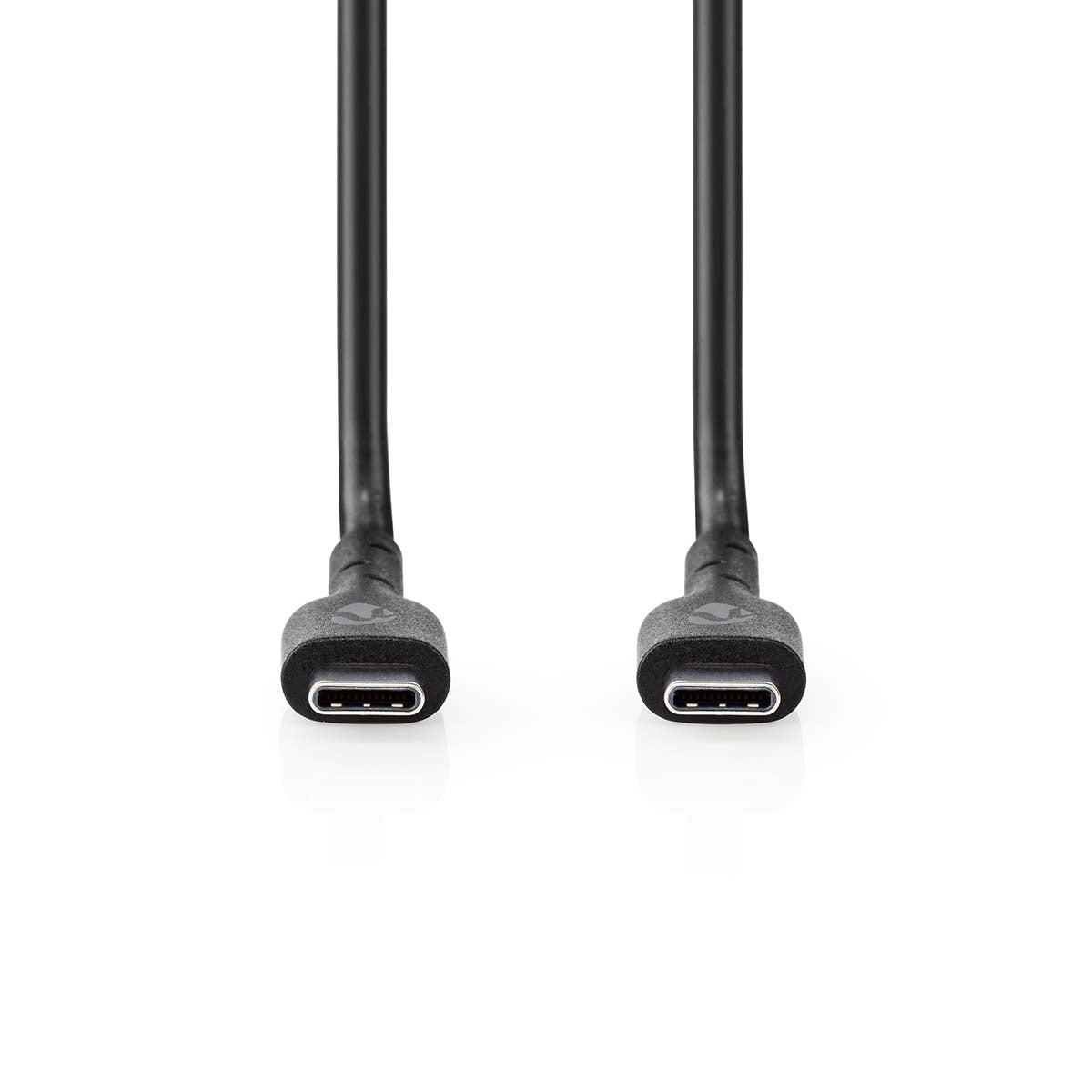 USB Cable | USB 2.0 | USB-C™ Male | USB-C™ Male | 240 W | 480 Mbps | Nickel Plated | 2.00 m | Round | PVC | Black | Label