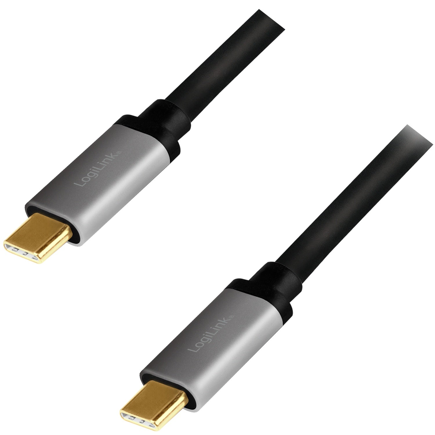 USB-C cable USB 3.2 Gen2 PD 3.0 100W 10Gbps 4K/60Hz Alu 1m