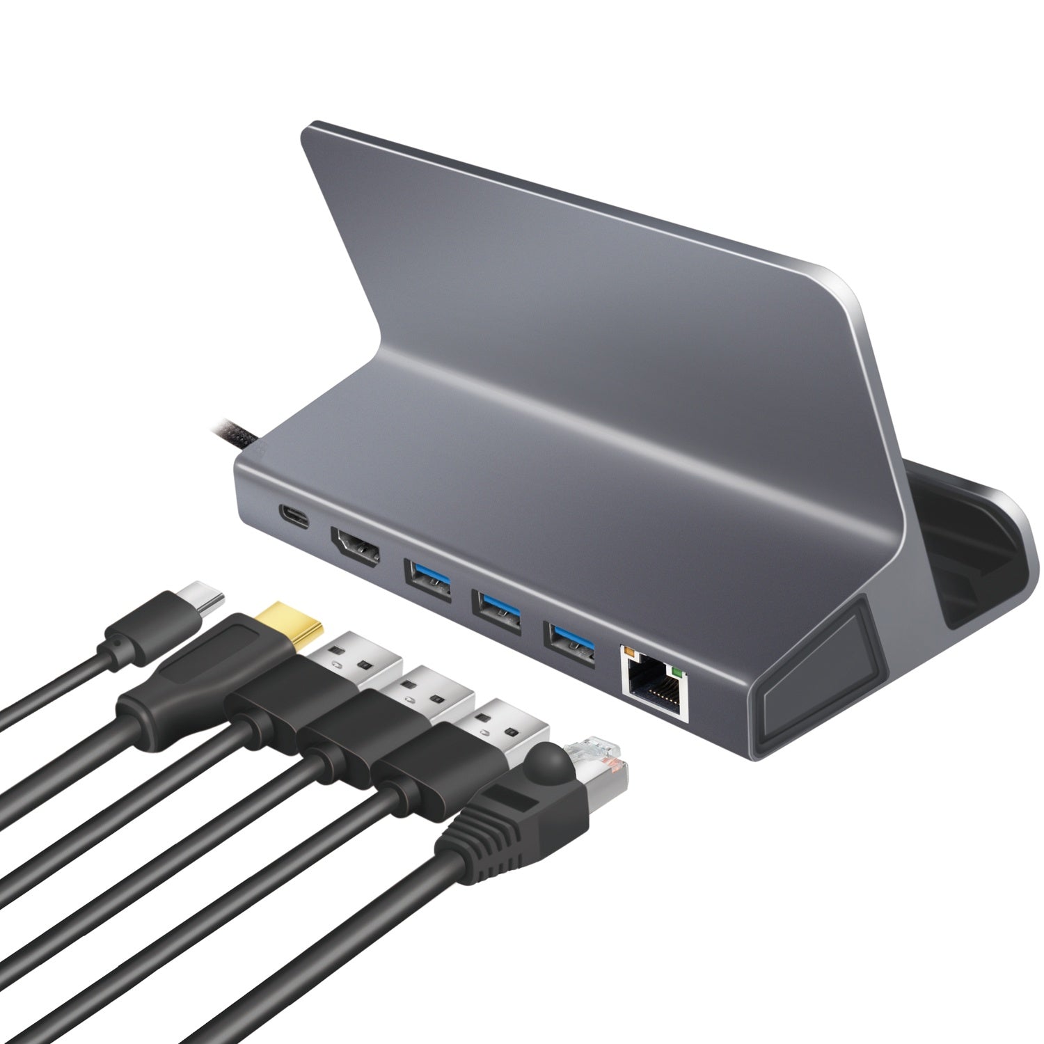 USB-C docking station 6-in-1 iPad/Steam Deck etc.