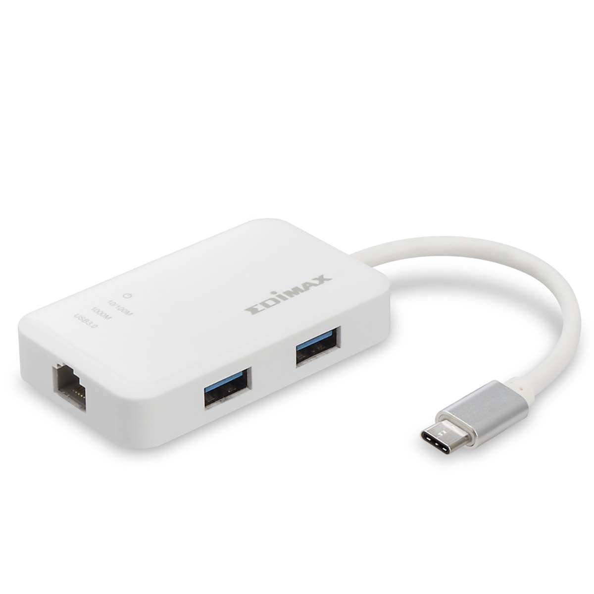 USB-C to 3-port USB 3.0 Gigabit Ethernet Hub